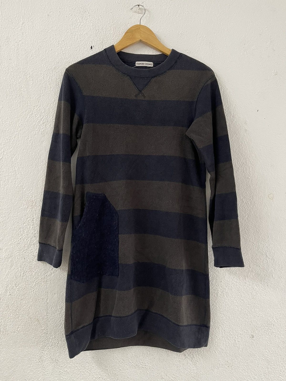 Issey Miyake × Tsumori Chisato Tsumori Chisato Long Stripe Sweatshirt Issey Miyake Size US M / EU 48-50 / 2 - 1 Thumbnail
