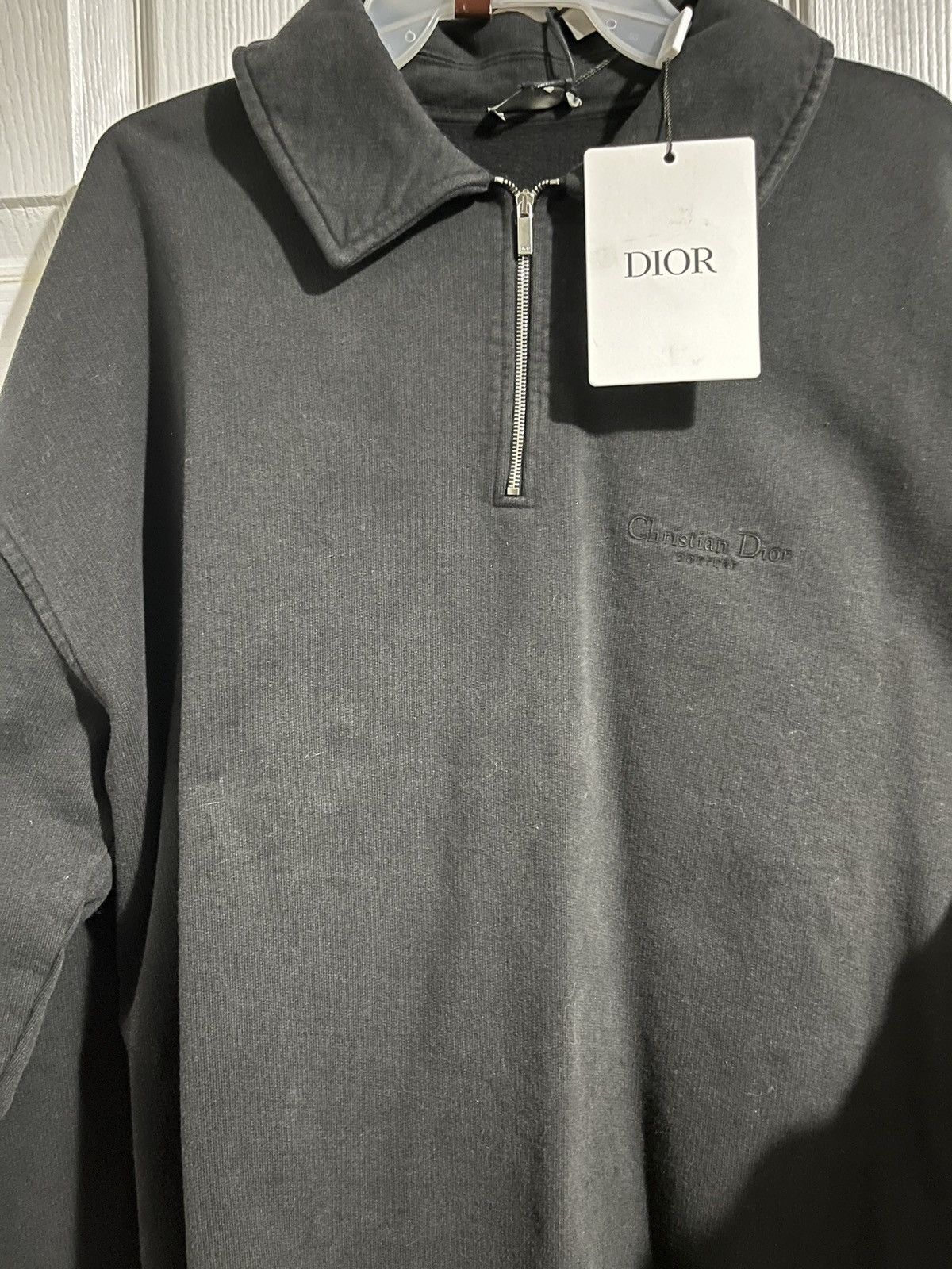 Dior Christian Dior Homme Quarter Zip Mens Sweater Size US L / EU 52-54 / 3 - 2 Thumbnail