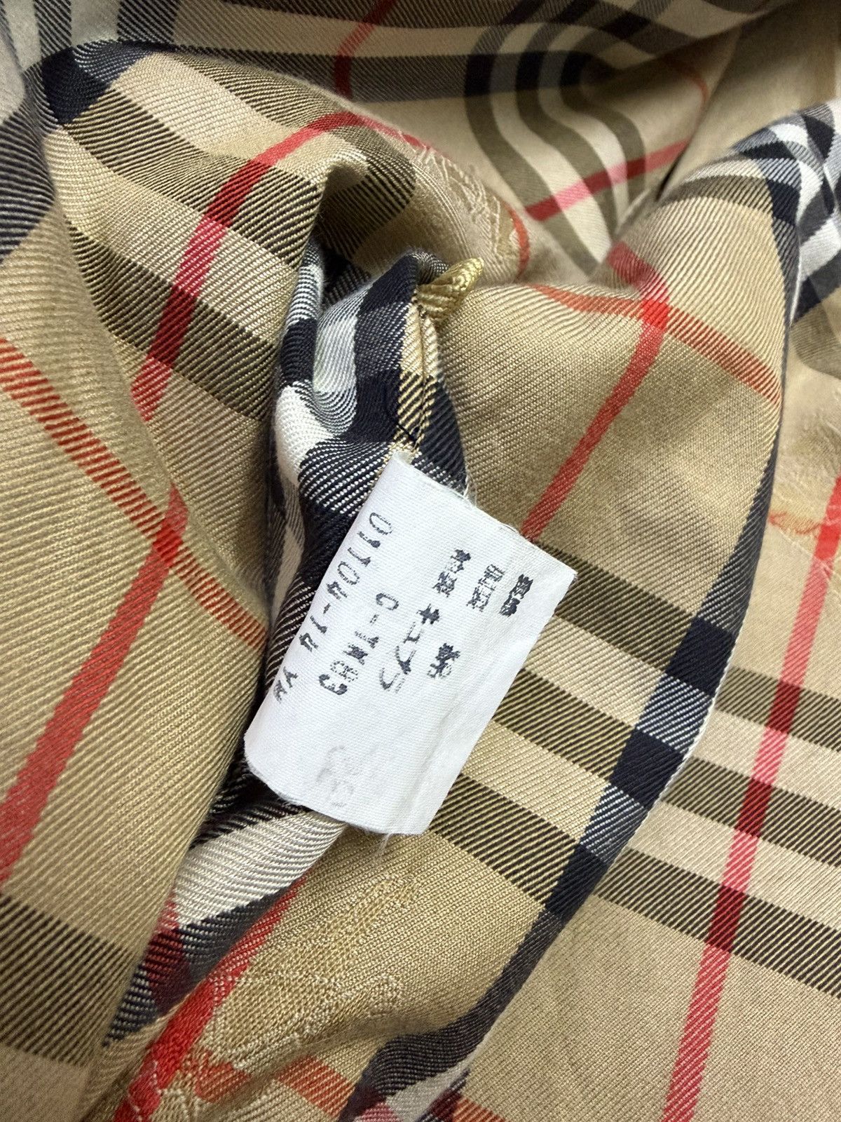 Burberry Vintage 90s Burberrys Prorsum Bomber Jacket Novacheck Size US L / EU 52-54 / 3 - 8 Thumbnail