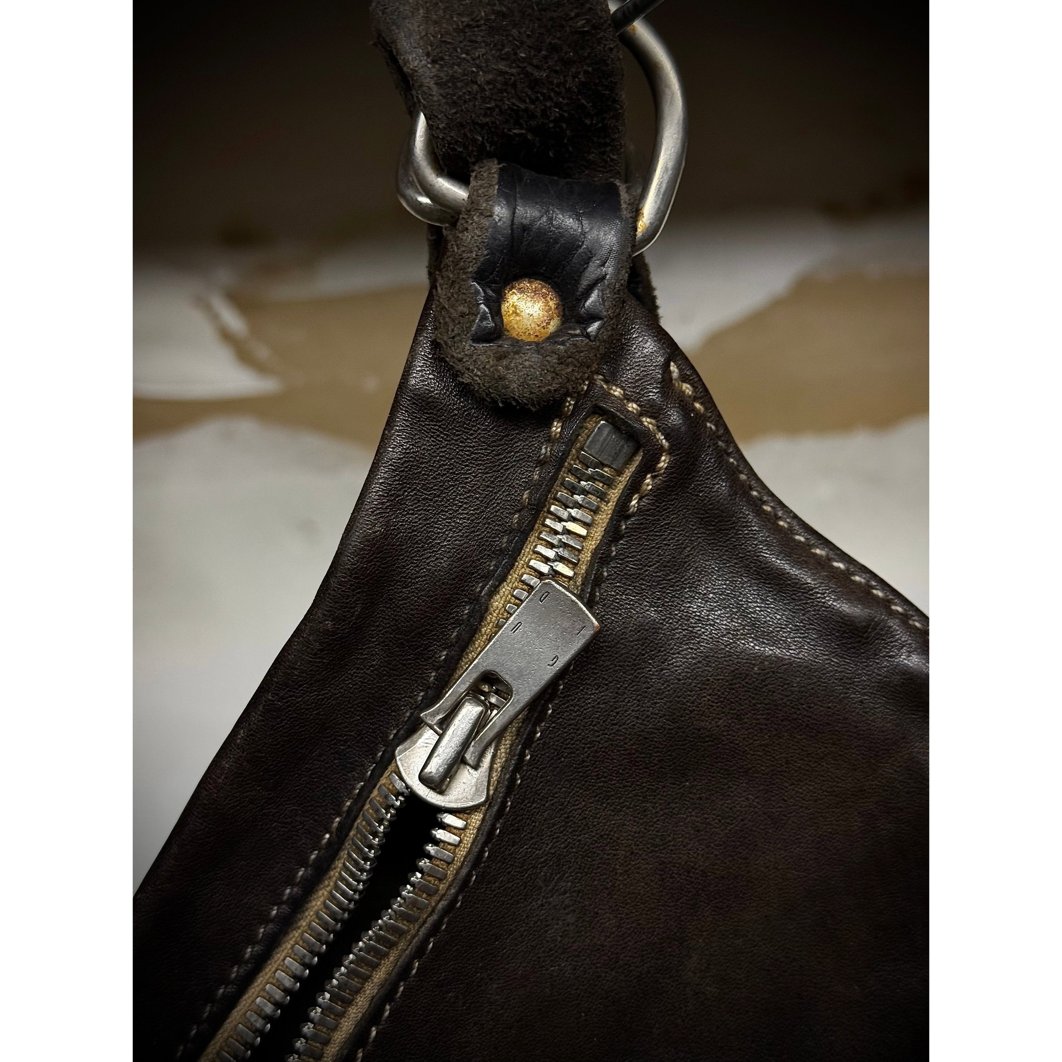 Guidi GUIDI ‘Q10M’ Brown Full-grain Horse Leather Shoulder Bag Size ONE SIZE - 5 Thumbnail