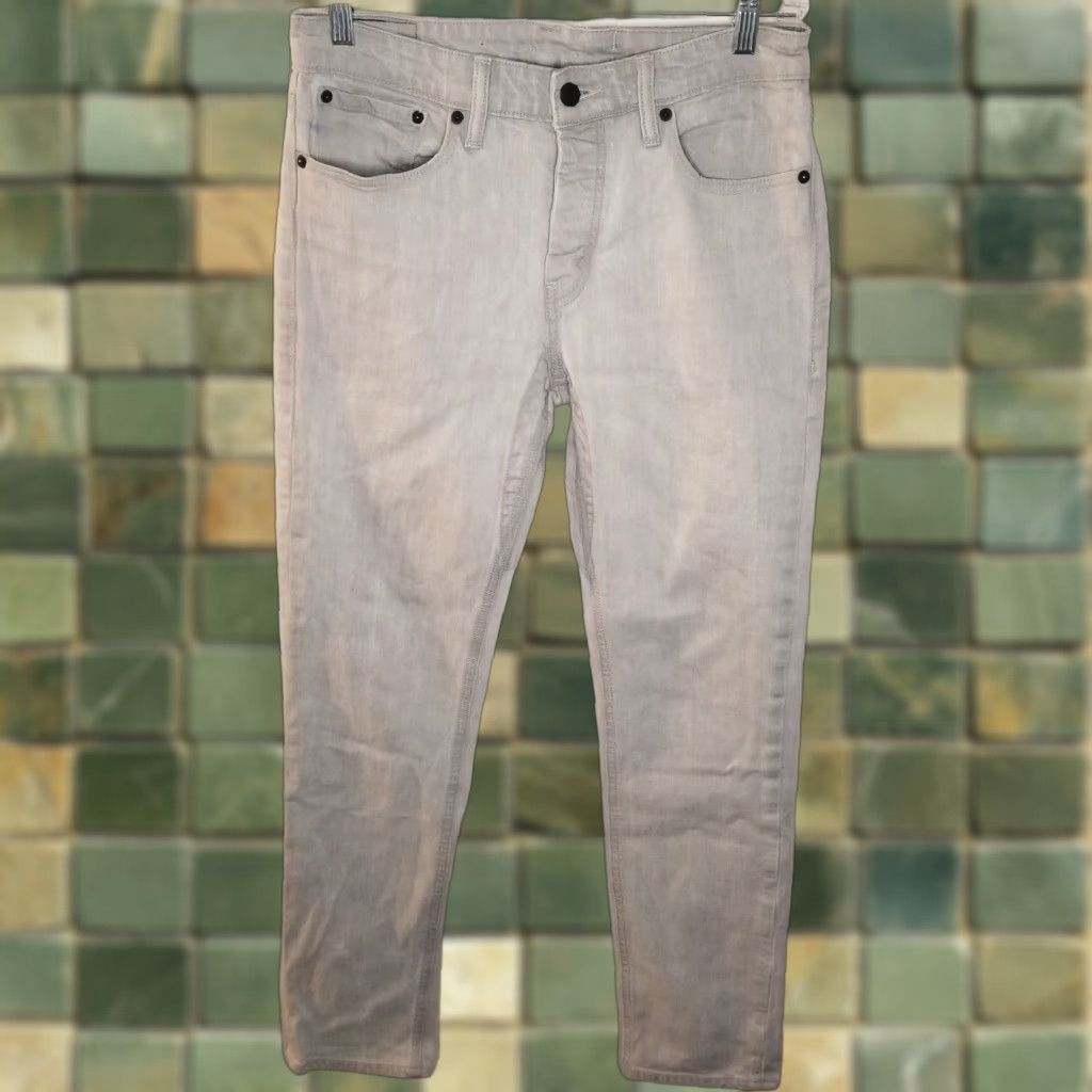 Levi's Levi 511 Mens Straight Gray Jeans Size 31x32 Size US 31 - 1 Thumbnail