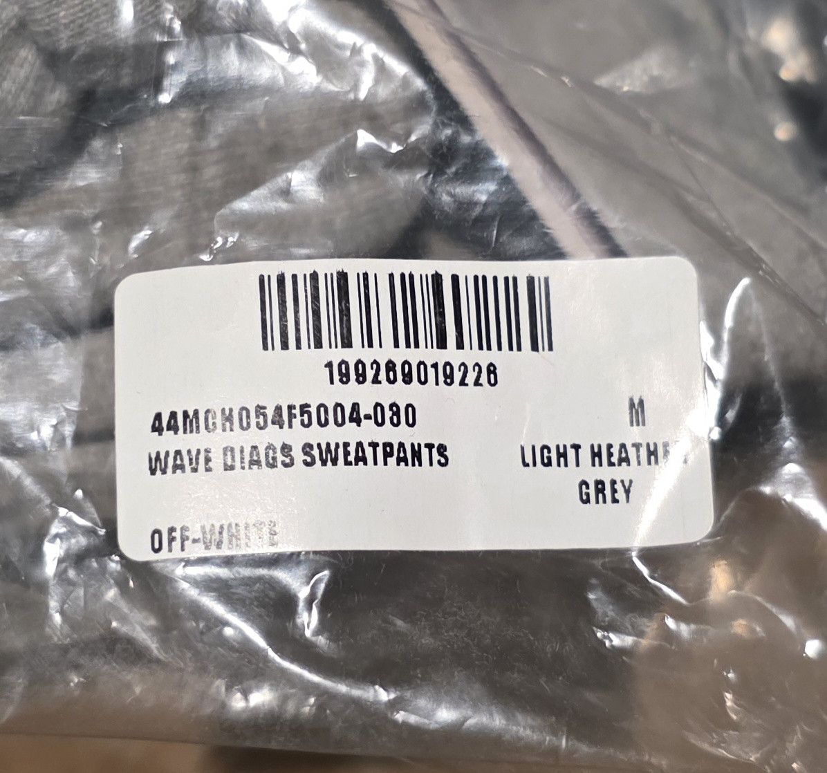 Off-White Off-White Wave Diagonal Sweatpants Size M - Retail $675 Size US 32 / EU 48 - 7 Thumbnail