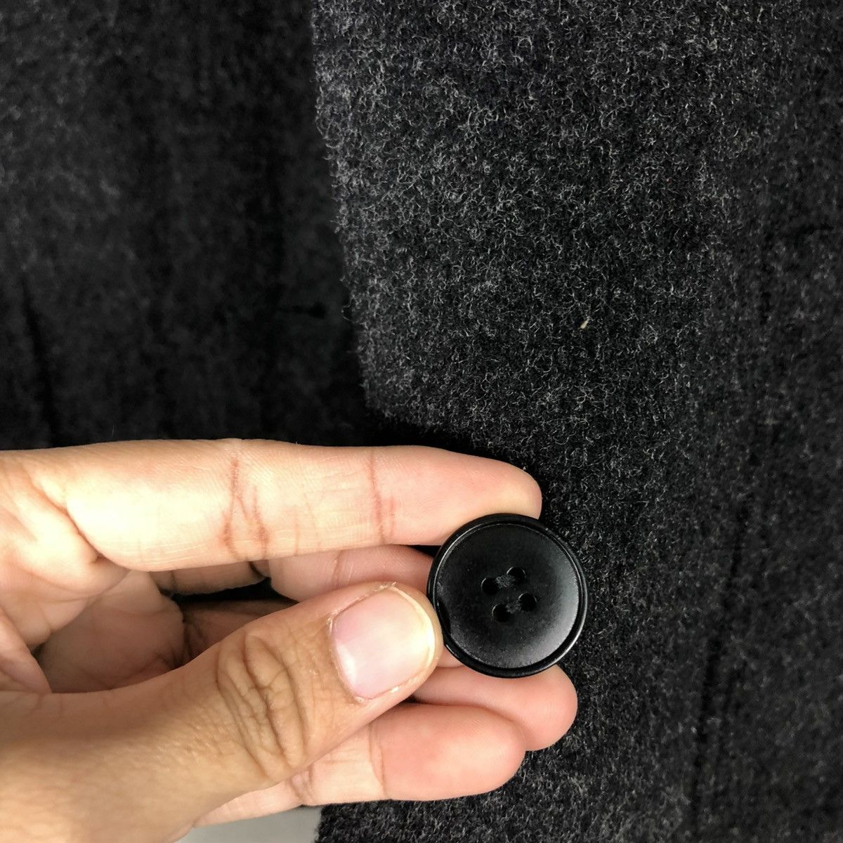 agnes b. 🔥VINTAGE WOOL BUTTON JACKET WORKER AGNES B. Size US S / EU 44-46 / 1 - 17 Thumbnail
