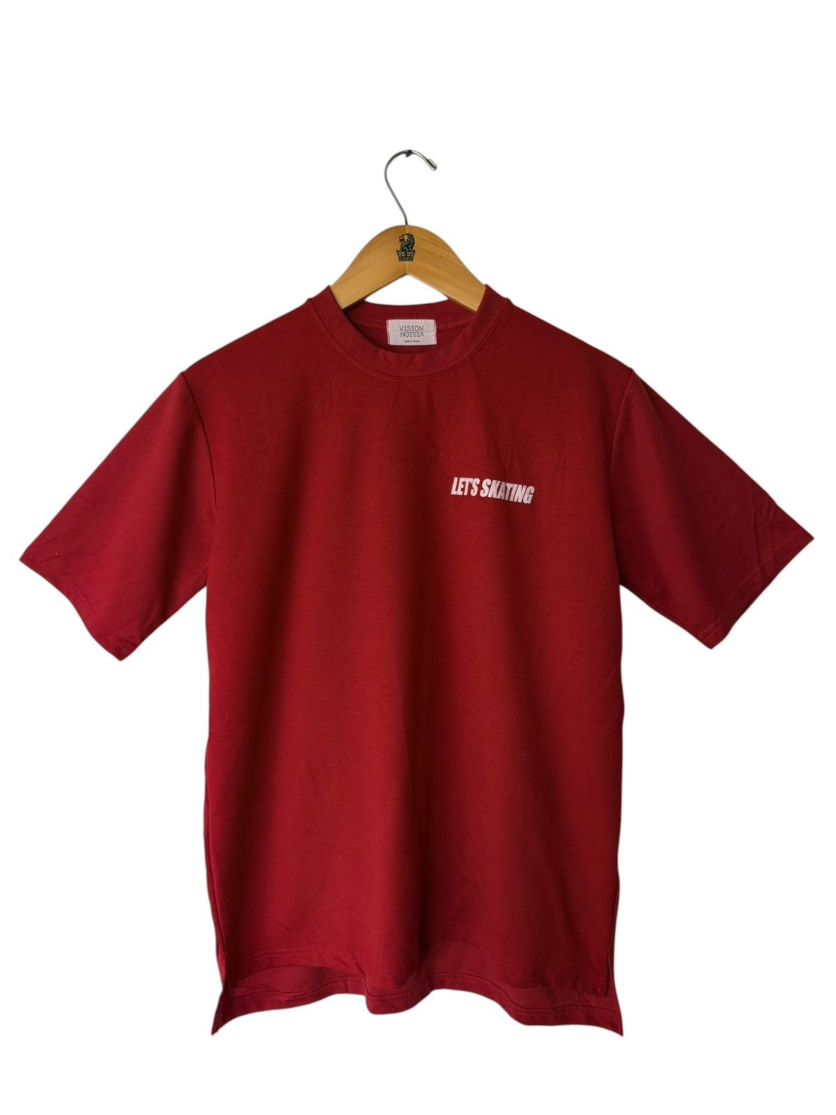 Japanese Brand Vintage Vision Crewneck Big Logo Short Sleeve Shirt Size M / US 6-8 / IT 42-44 - 2 Thumbnail