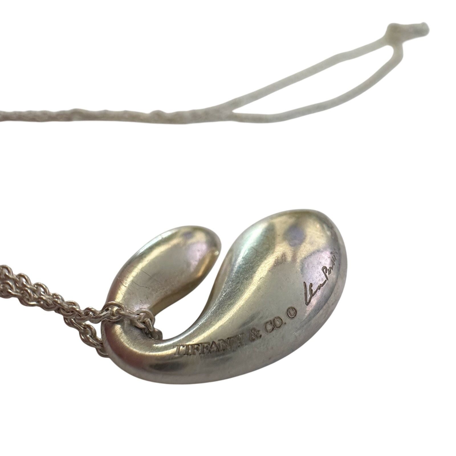 Tiffany & Co. Tiffany & Co Elsa Peretti Double Teardrop Necklace Size ONE SIZE - 14 Thumbnail