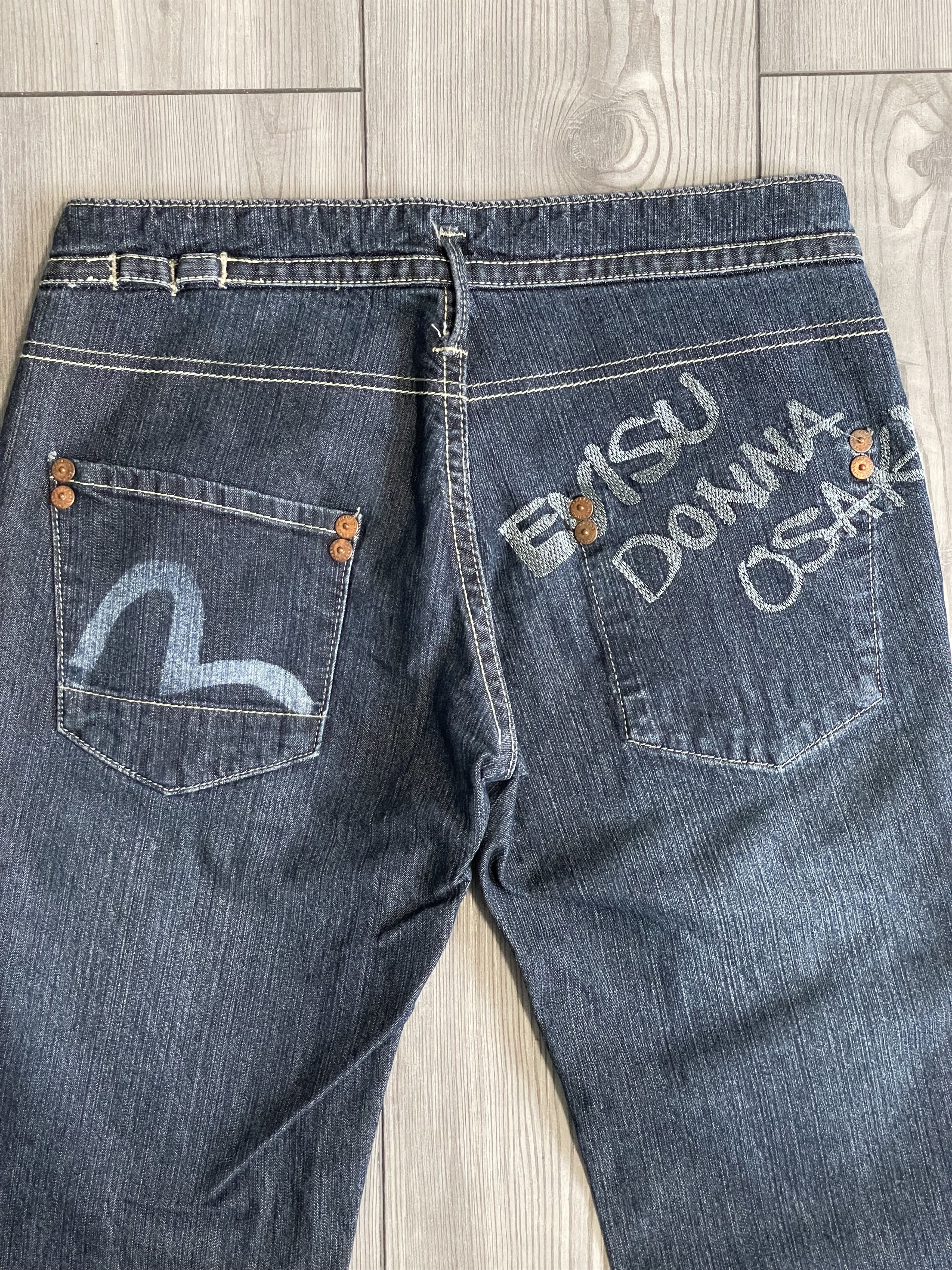Other Y2K Evisu Jeans Size 26" / US 2 / IT 38 - 5 Thumbnail