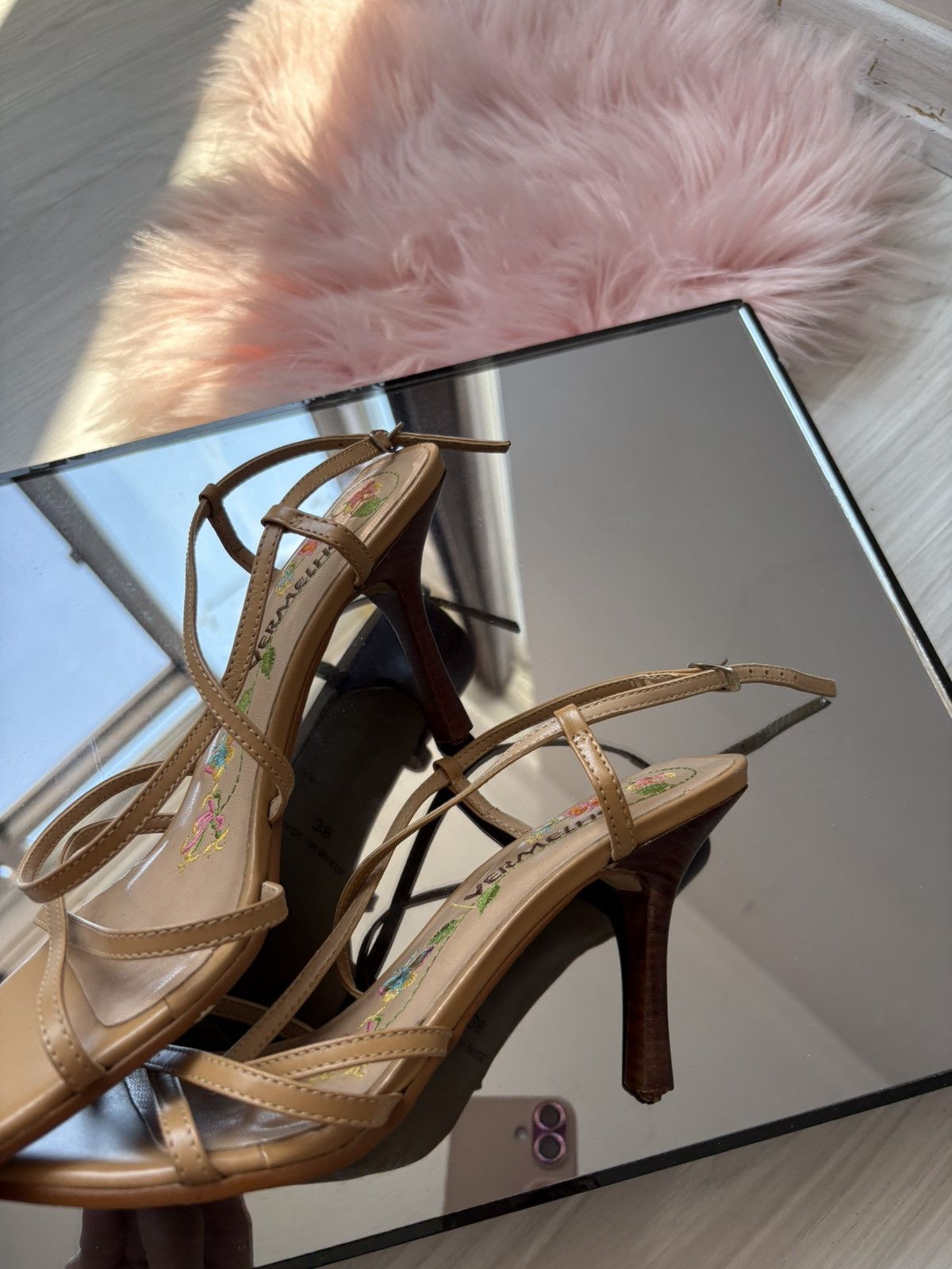 Vintage Made in Brazil heels Size US 7.5 / IT 37.5 - 14 Thumbnail
