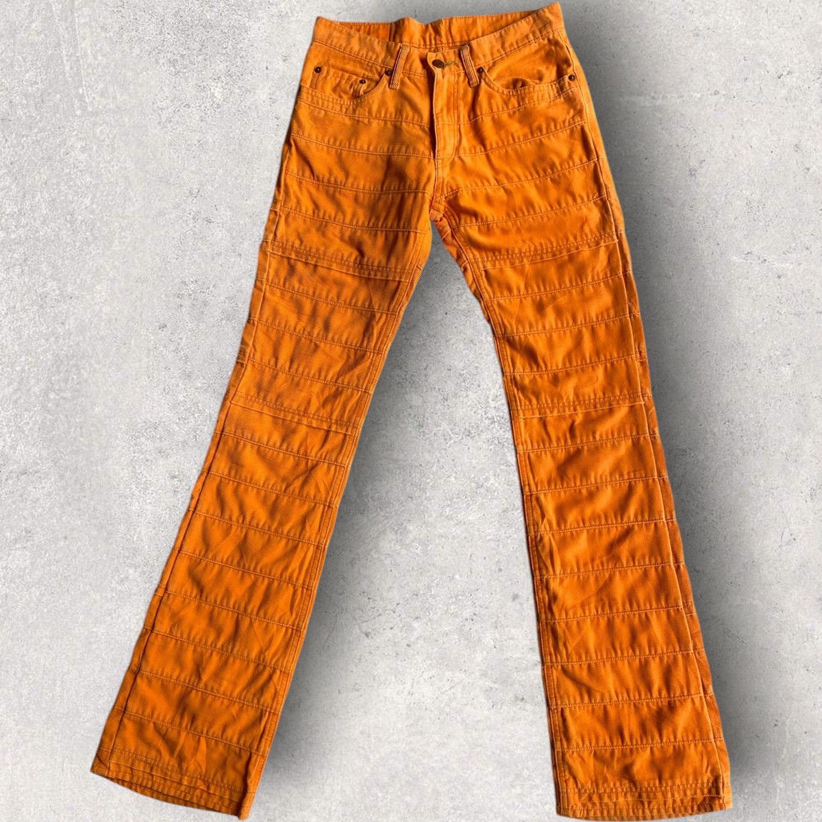 Hysteric Glamour HG Orange Corduroy Hagi Bootcut Pants Size US 28 / EU 44 - 2 Thumbnail