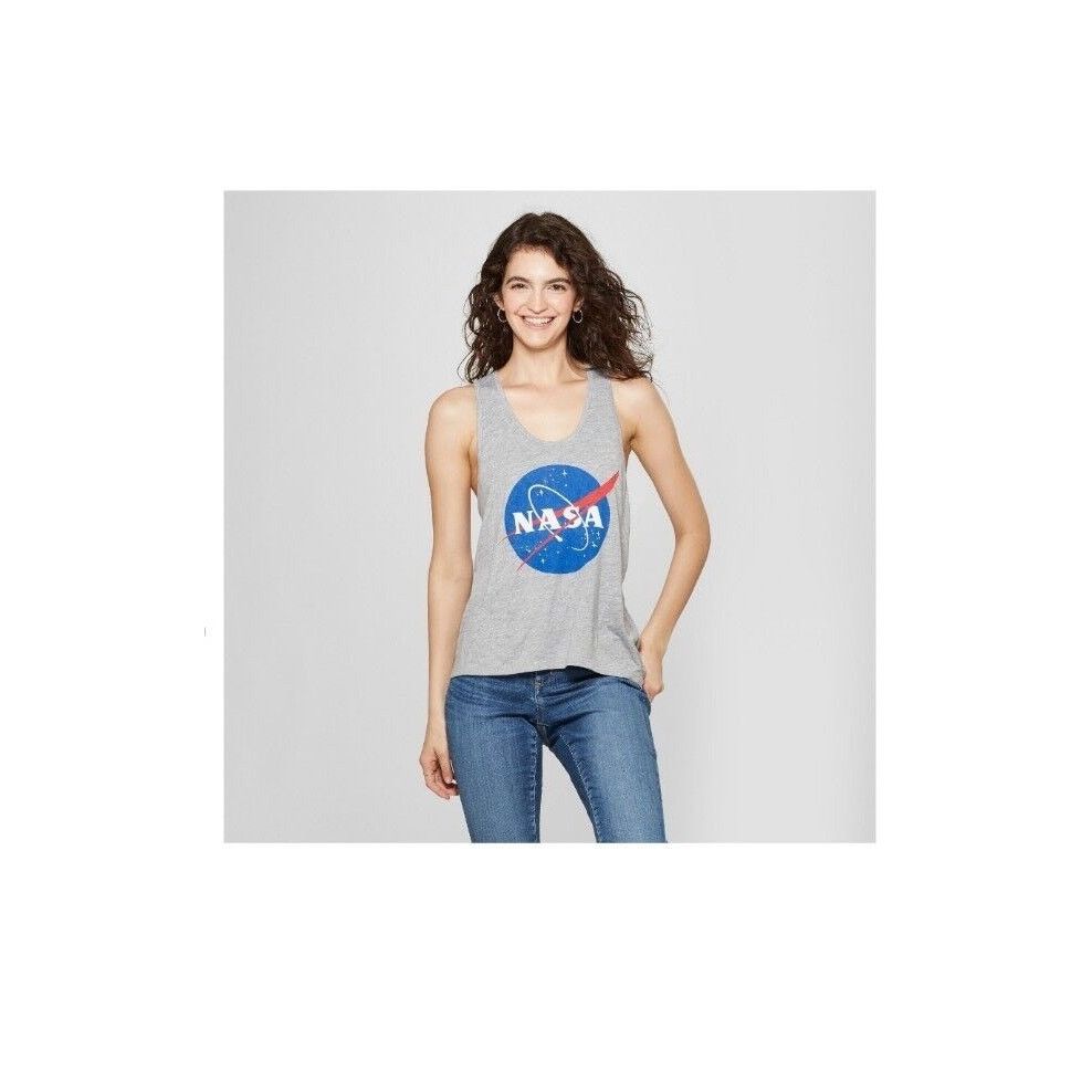 Vintage Mighty Fine Racerback NASA Logo Tank - Size Small Size S / US 4 / IT 40 - 7 Thumbnail
