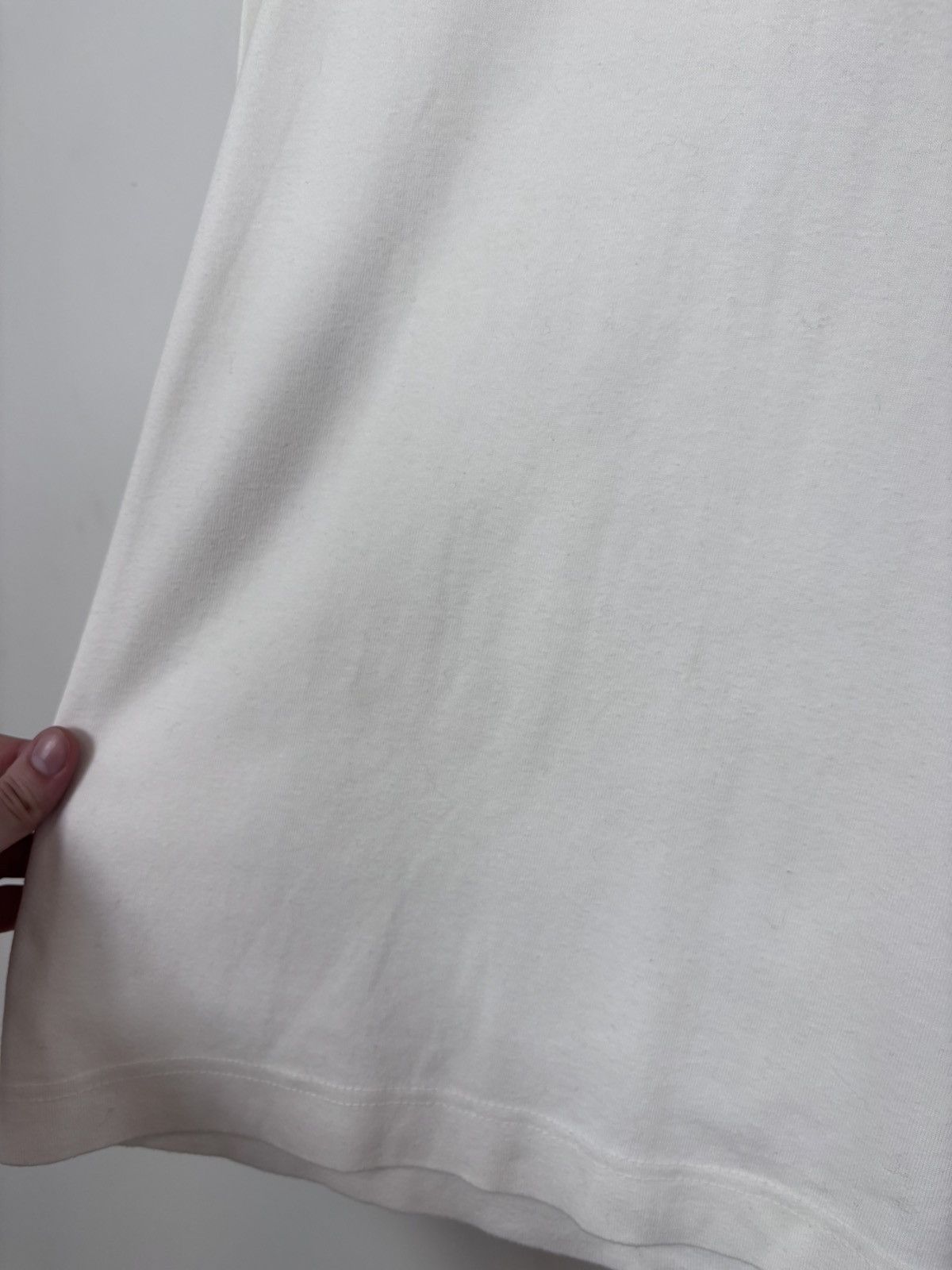 Schott Vintage Schott NYC Men’s White Long Sleeve Henley T-Shirt Size US M / EU 48-50 / 2 - 5 Thumbnail