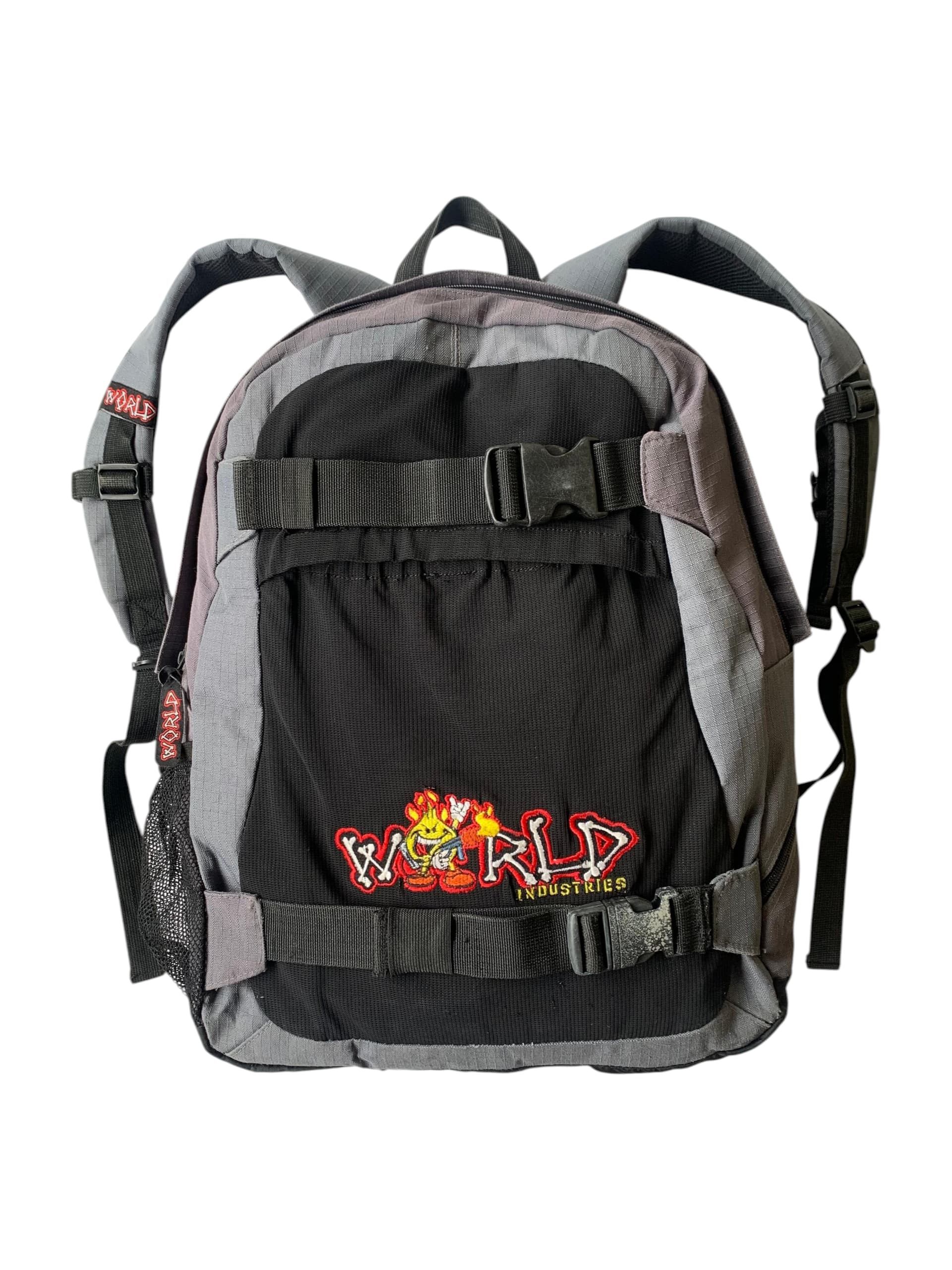 Girl Skateboards × World Industries bitch skateboards backpack