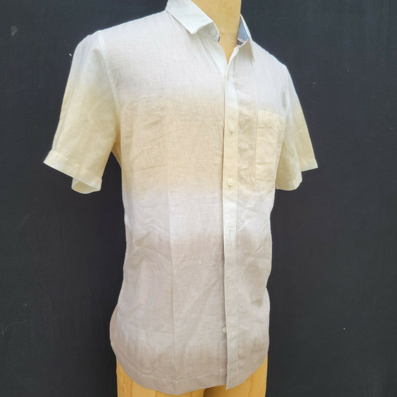 Other Men's Sun Stone Cotton Casual Shirt. Large Size US L / EU 52-54 / 3 - 4 Thumbnail