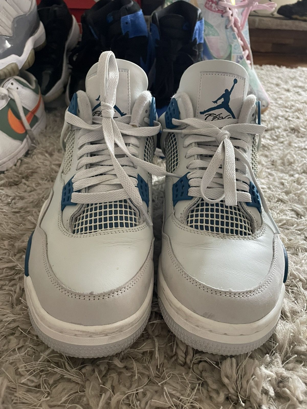 Jordan Brand Jordan 4 Military Blue Size US 11 / EU 44 - 4 Thumbnail