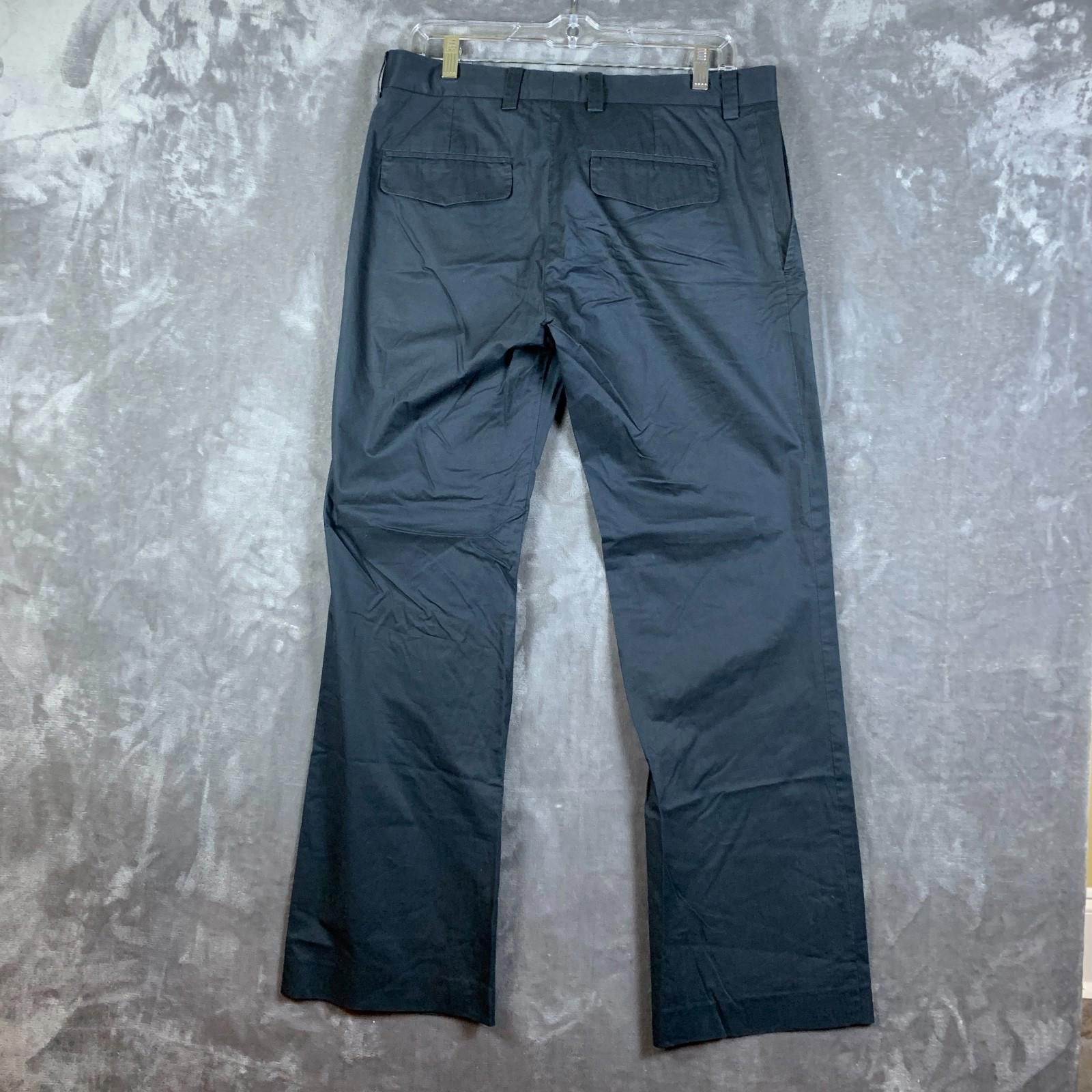 Kenneth Cole Kenneth Cole Tech Pants Mens 32 X 32 Navy Blue Chino (342) Size US 32 / EU 48 - 2 Thumbnail
