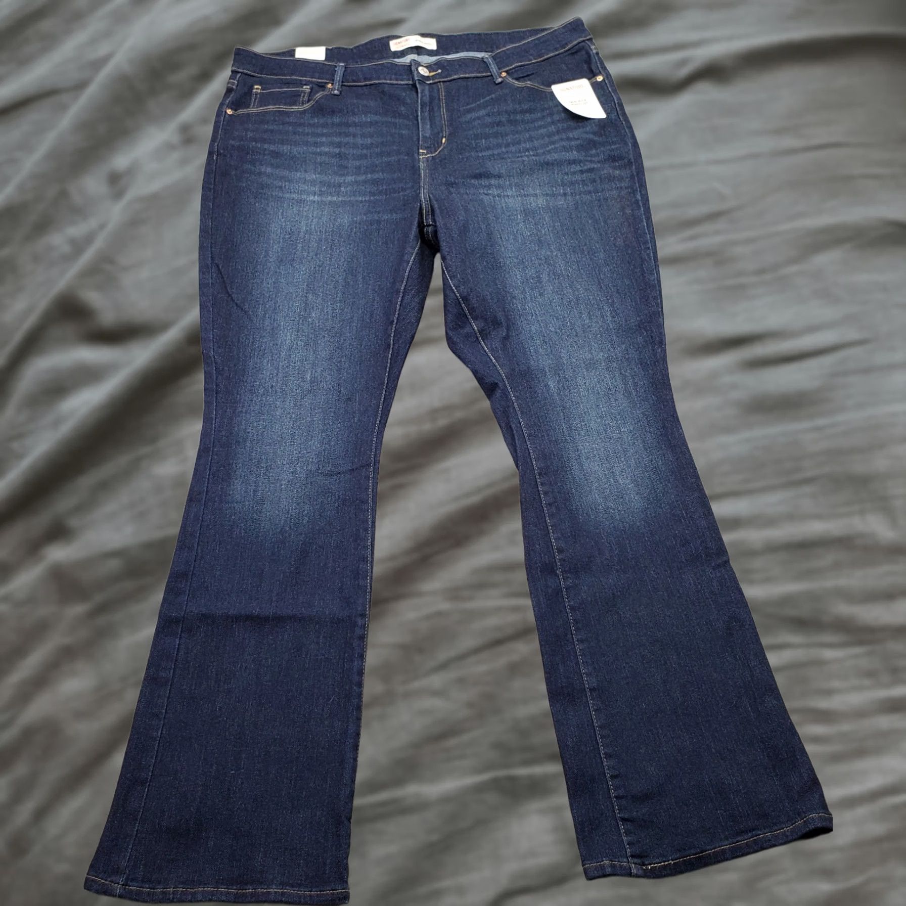 Levi's Levi's Bootcut Jeans Women's 35x32 Blue Denim Mid Rise 5-Pocket Design NWT Womens Size 35 Jeans男 Size 24" / US 00 / IT 34 - 1 Thumbnail