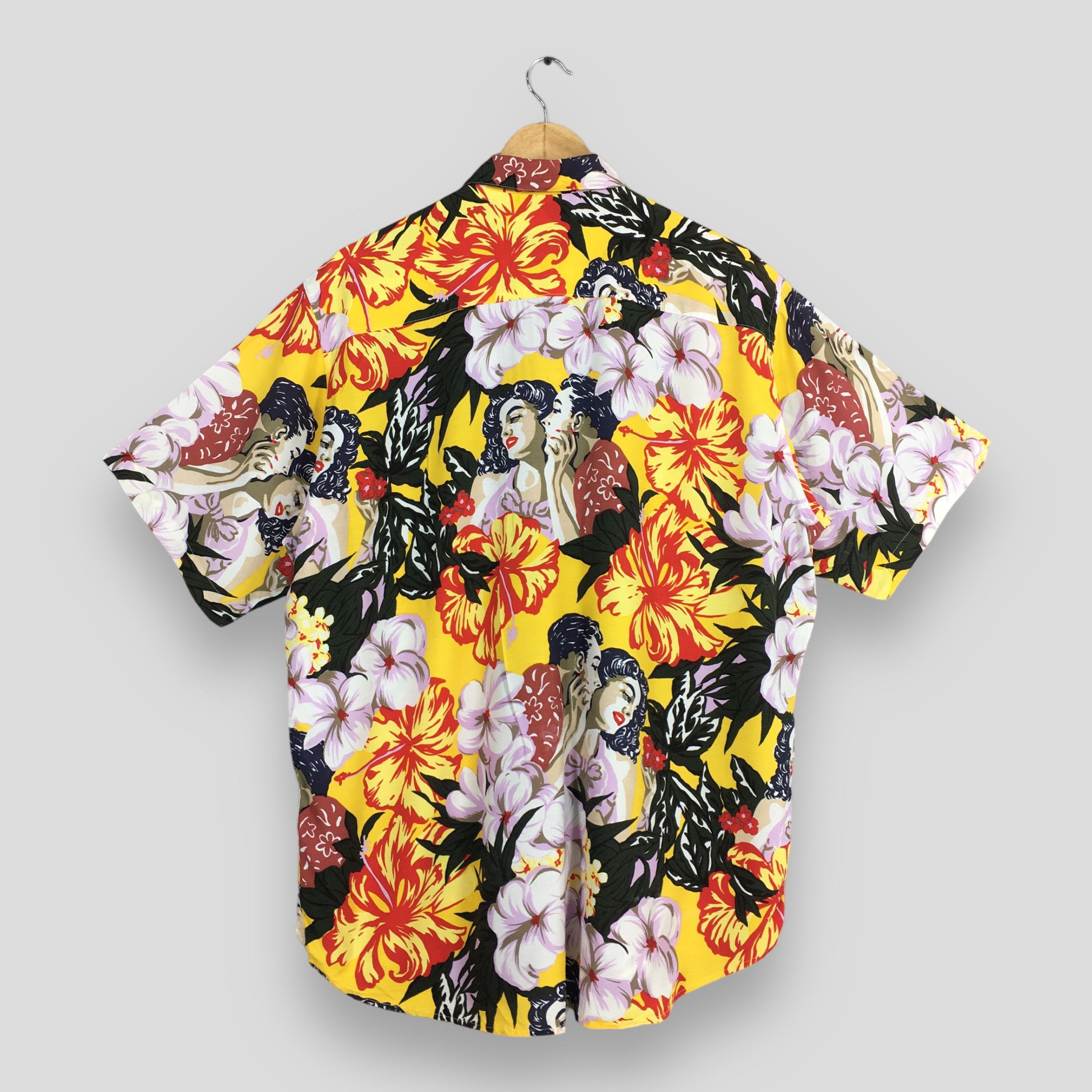 Japanese Brand Vintage 80s Papas Maniere De Heming Hawaii Shirt Large Size US L / EU 52-54 / 3 - 8 Thumbnail