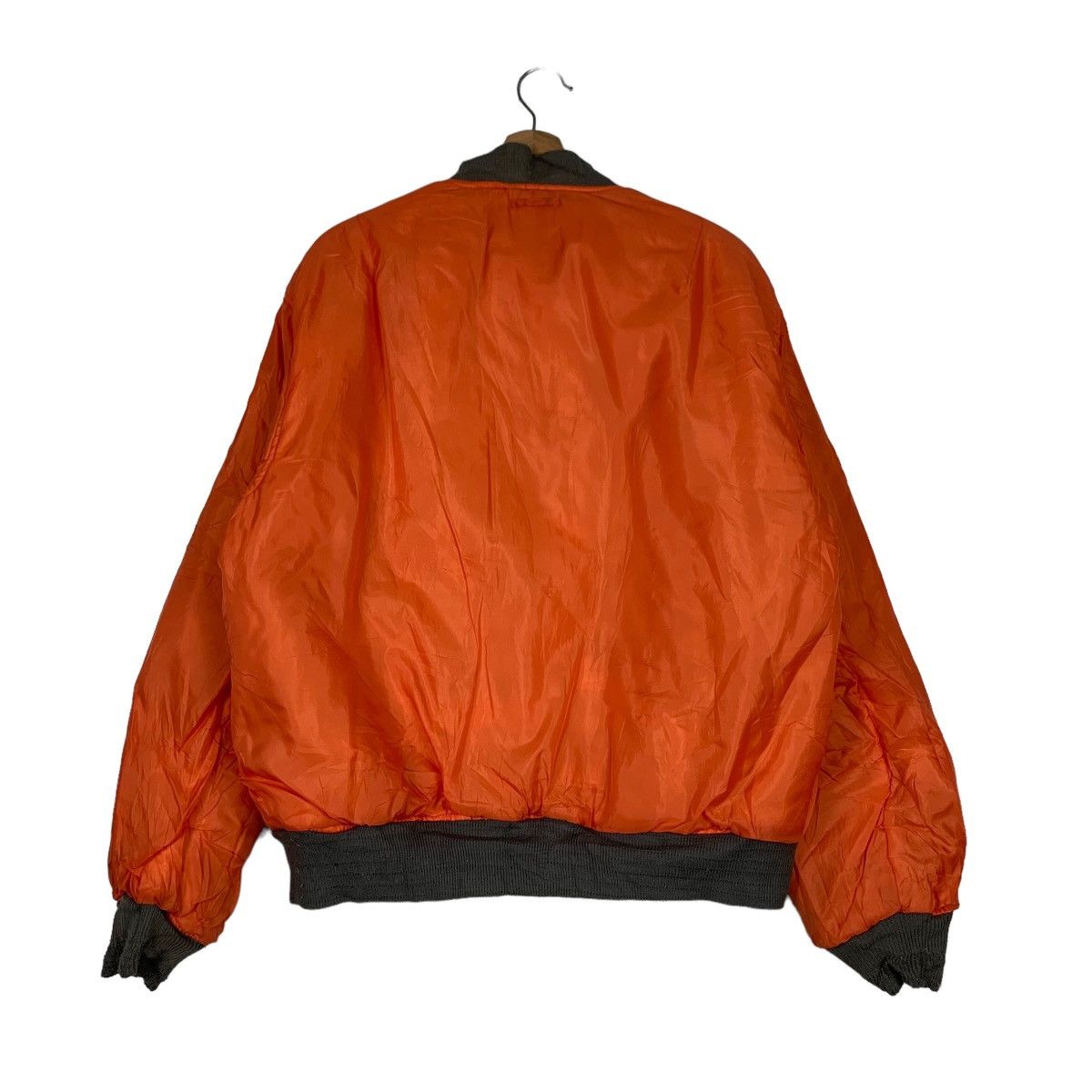 Reversible MA1 Flight Jacket Bomber Jacket #0150-C8