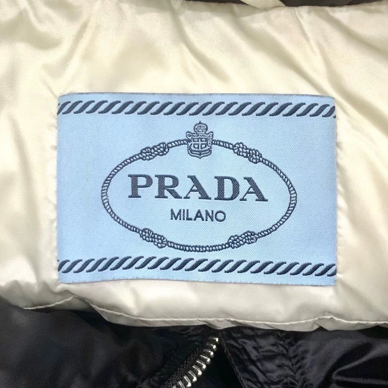 Prada Prada Logo triangle stand-up collar down jacket vest 2501- Size US S / EU 44-46 / 1 - 6 Thumbnail