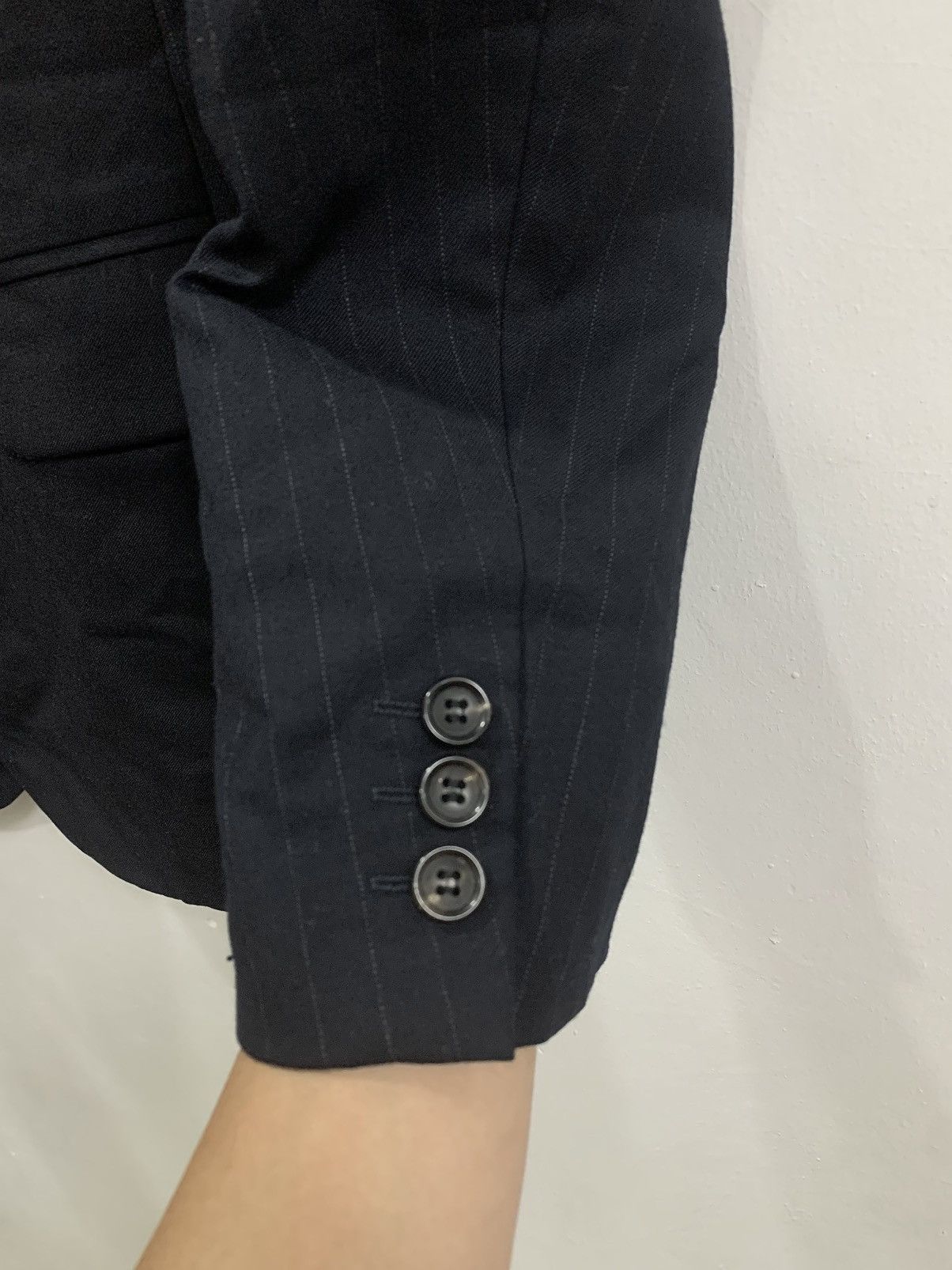 Comme des Garcons Homme Plus AD2009 DOUBLE LAYER - SWITCHING TAILORED JACKET Size 38R - 8 Thumbnail