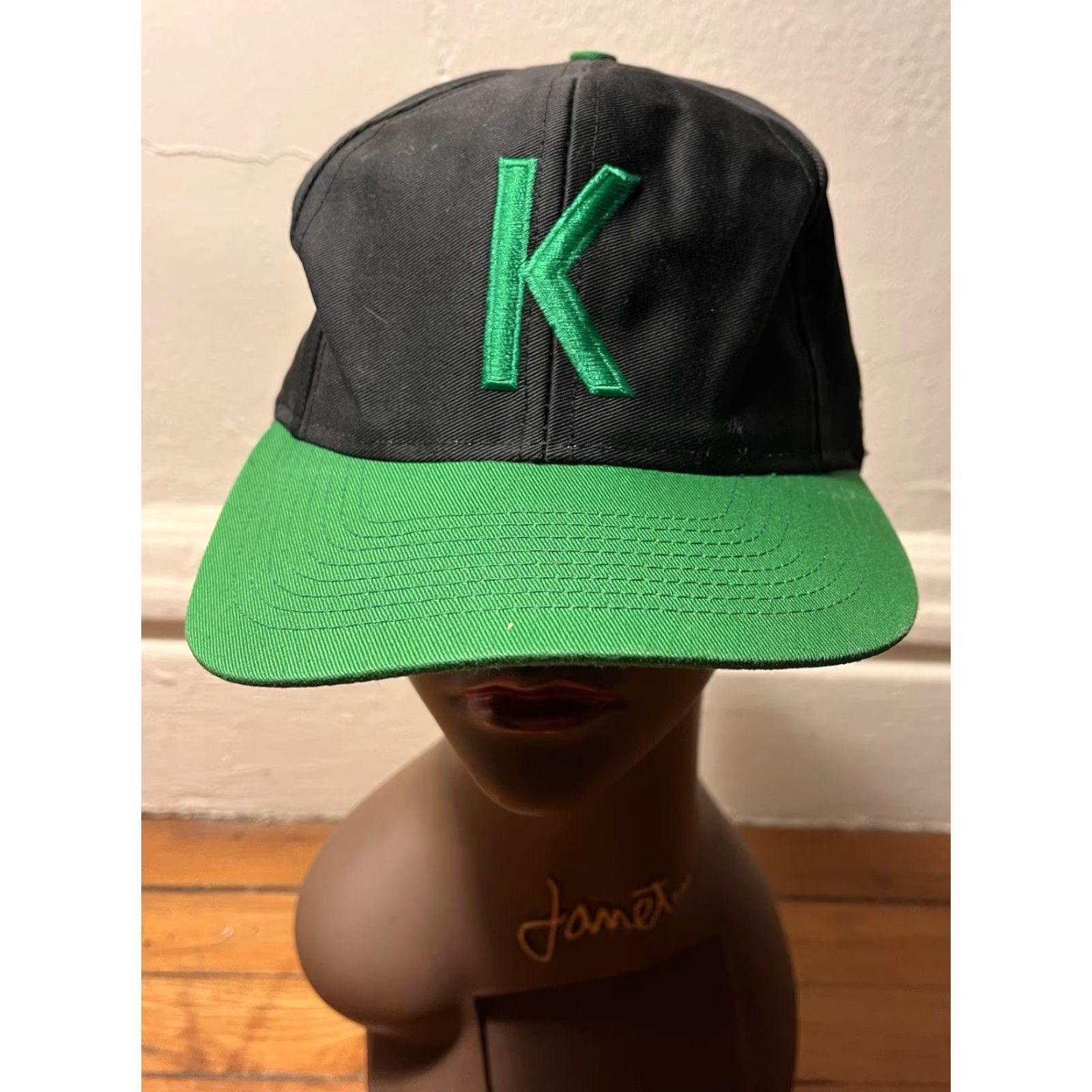 Vintage VINTAGE Kool Cigarettes Snapback Hat Black 90s Baseball Cap Mens One Size Adjustable Snapback Size ONE SIZE - 2 Thumbnail
