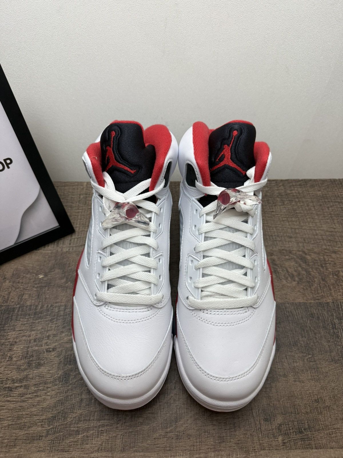 Nike Air Jordan 5 Retro Fire Red Sneakers Size US 9 / EU 42 - 3 Thumbnail
