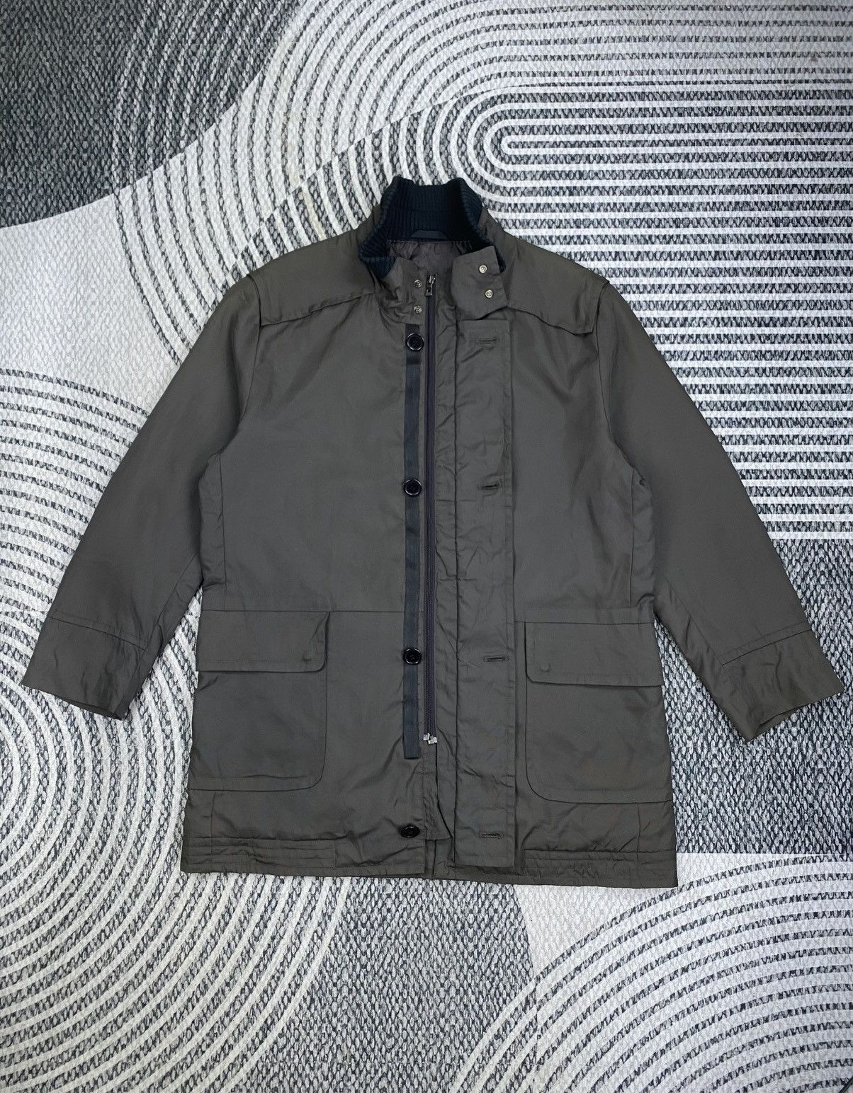 Hugo Boss Vintage Hugo Boss Rare Casual Double Pocket Field Jacket Size US XL / EU 56 / 4 - 5 Thumbnail