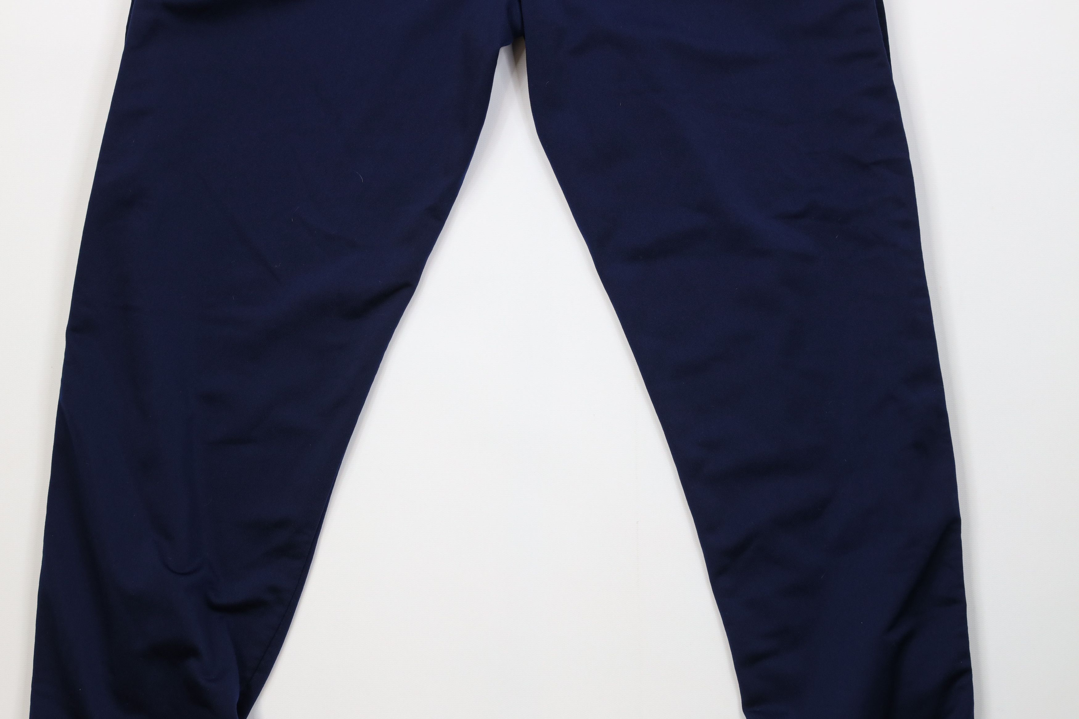 Adidas Vintage 90s Adidas Striped Wide Leg Tearaway Pants Blue Size US 32 / EU 48 - 14 Thumbnail