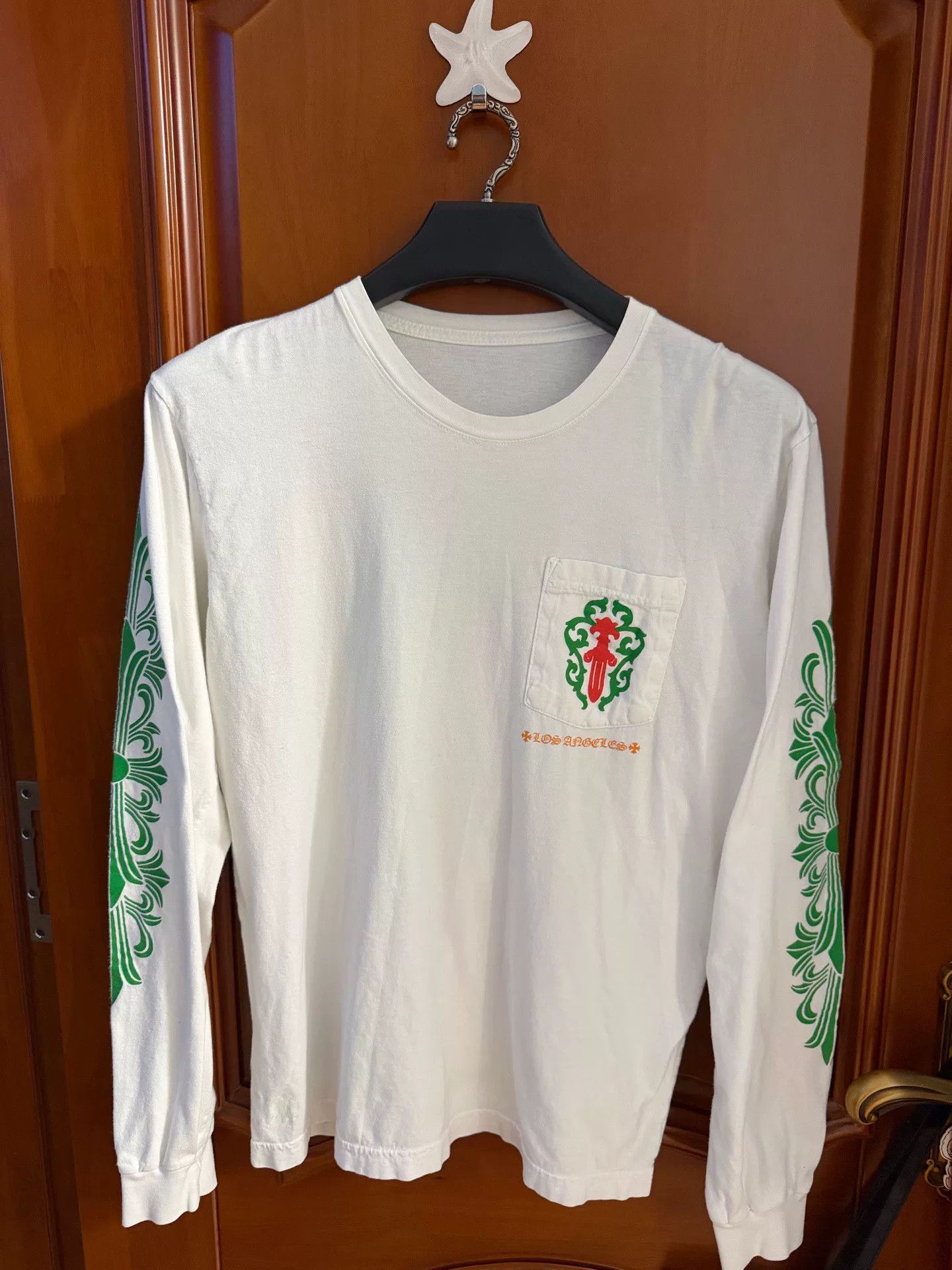 Chrome Hearts Chrome Hearts Floral Sword Print Longsleeve Size US L / EU 52-54 / 3 - 1 Thumbnail