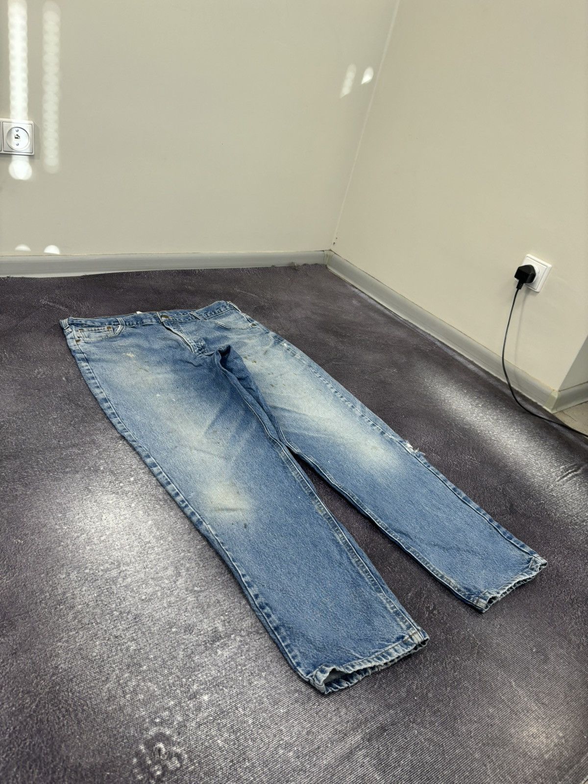 Carhartt Vintage Carhartt Faded Blue USA Denim Hype Baggy Jeans Size US 40 / EU 56 - 11 Thumbnail