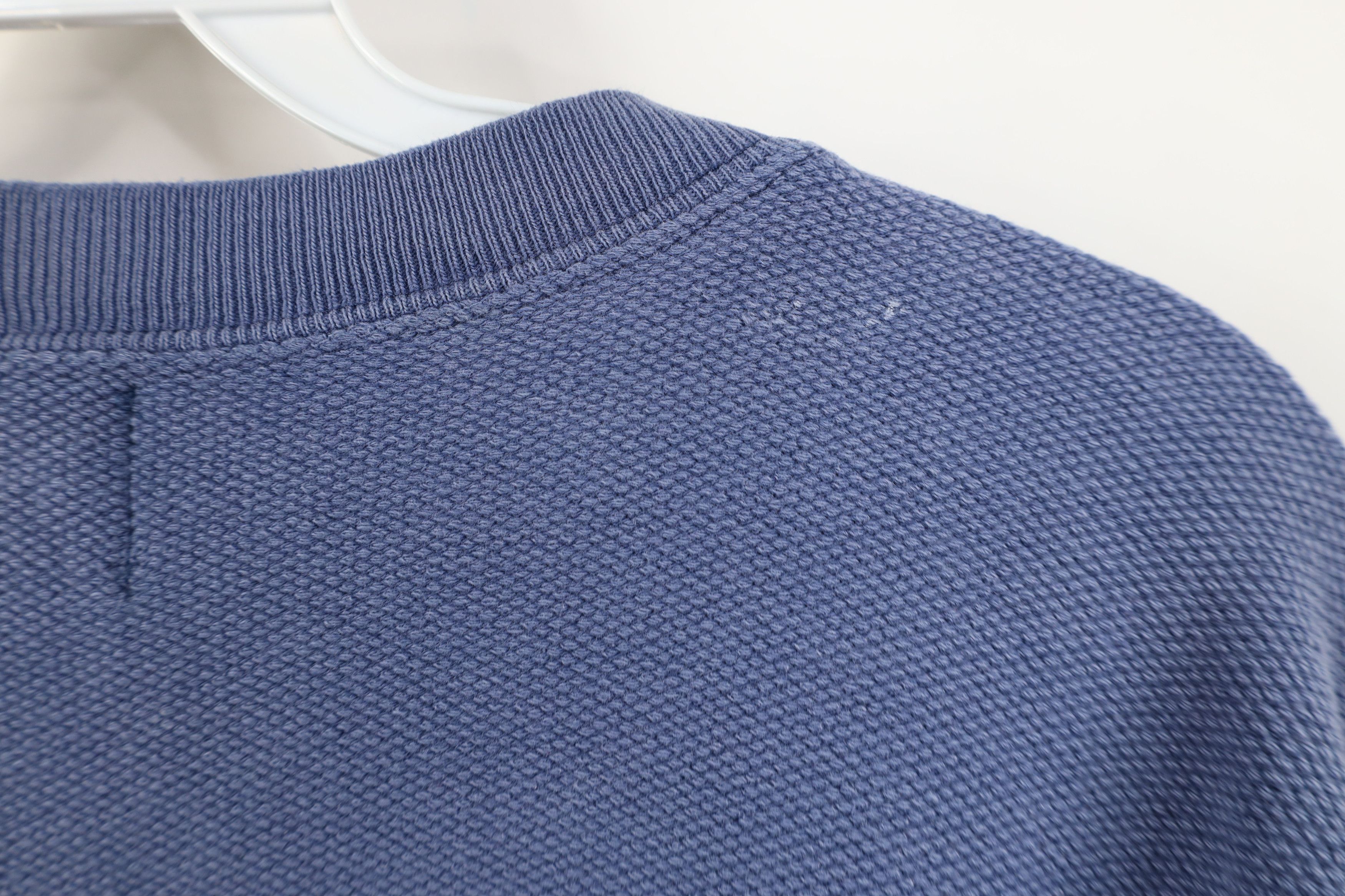 Columbia Vintage 90s Columbia Knit Heavy Thermal Sweatshirt Blue USA Size US XL / EU 56 / 4 - 11 Thumbnail