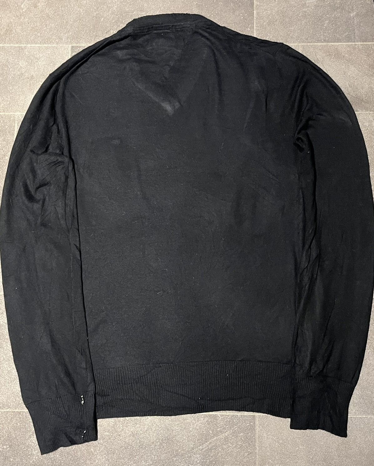 Tommy Hilfiger Black V-neck jumper Size US L / EU 52-54 / 3 - 3 Thumbnail