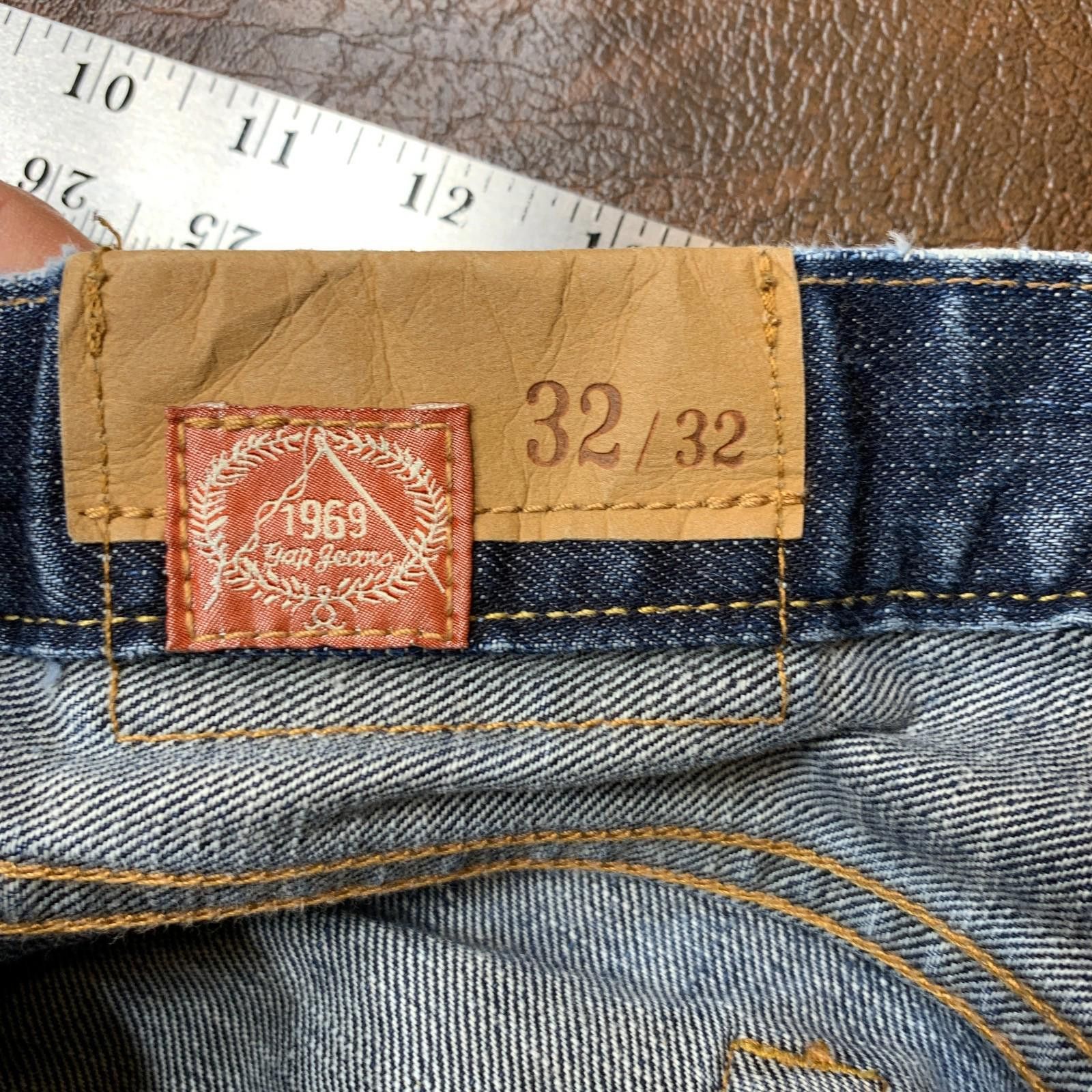 Gap Men’s Gap Green 1969 Zip Straight Leg 34x31 Jeans (334) Size US 34 / EU 50 - 8 Thumbnail