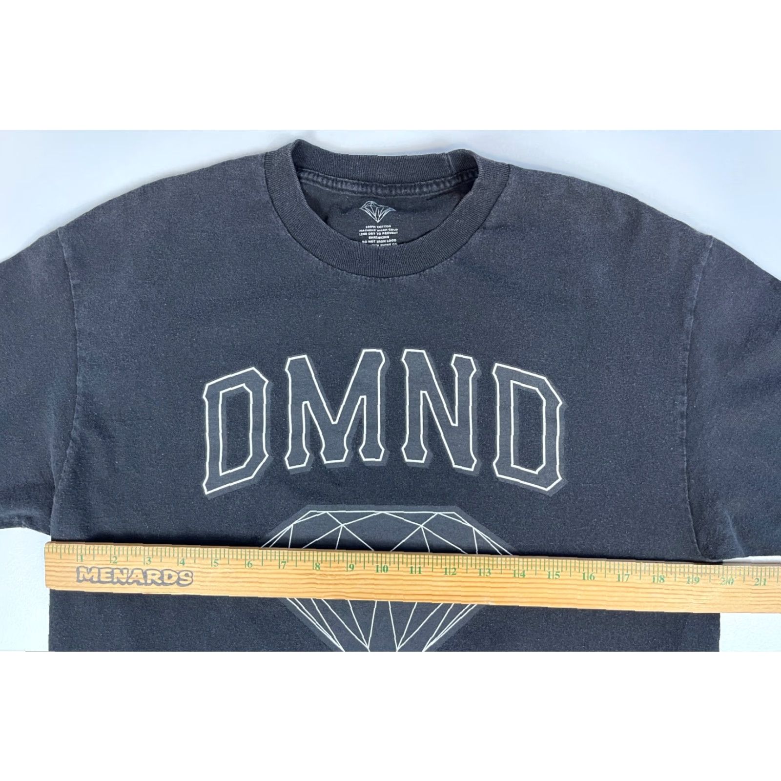 Diamond Supply Co. Diamond Supply Co. Get Your Shine On T-Shirt Mens Large Black Cotton Logo Short Sleeve Crew Neck USA Made Size US L / EU 52-54 / 3 - 8 Thumbnail
