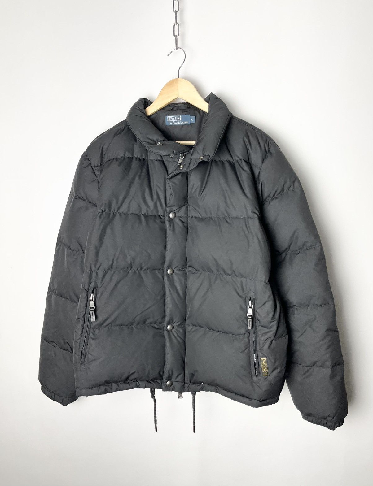 Polo Ralph Lauren Vintage Black Puffer Polo Raplh Lauren Size US L / EU 52-54 / 3 - 1 Thumbnail