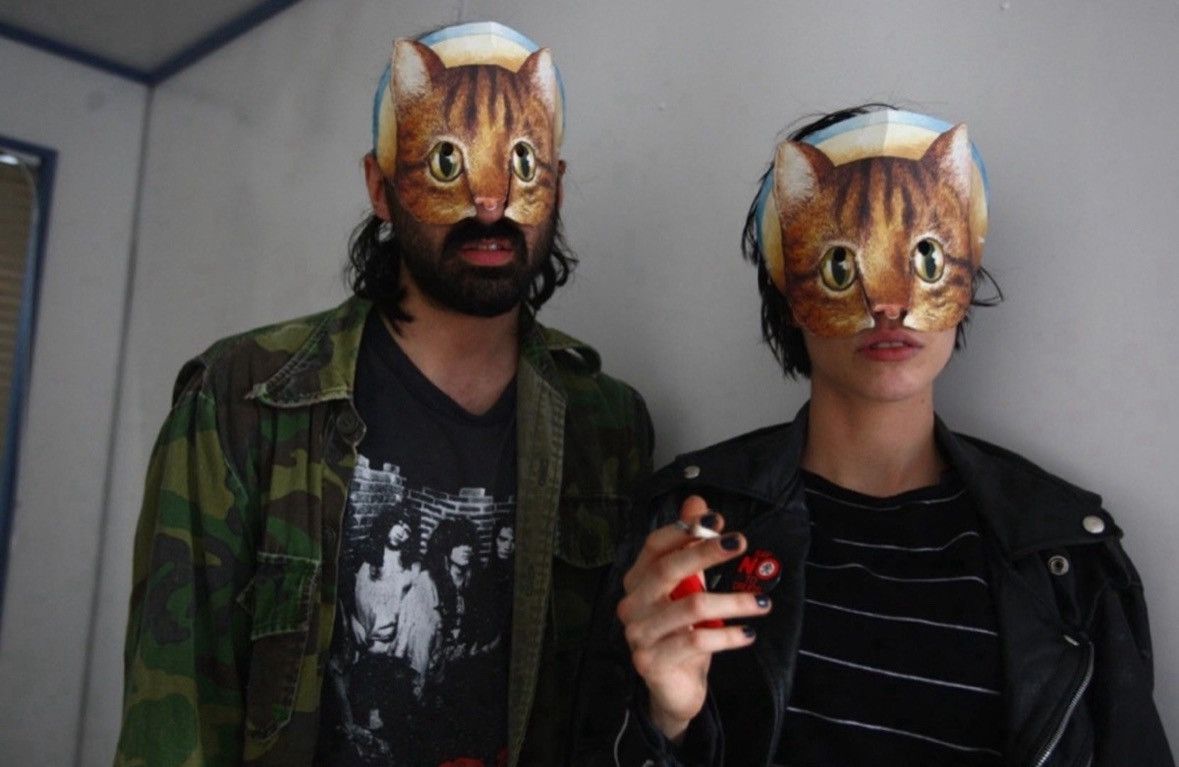 Band Tees Crystal Castles Cat Masks Size ONE SIZE - 9 Thumbnail