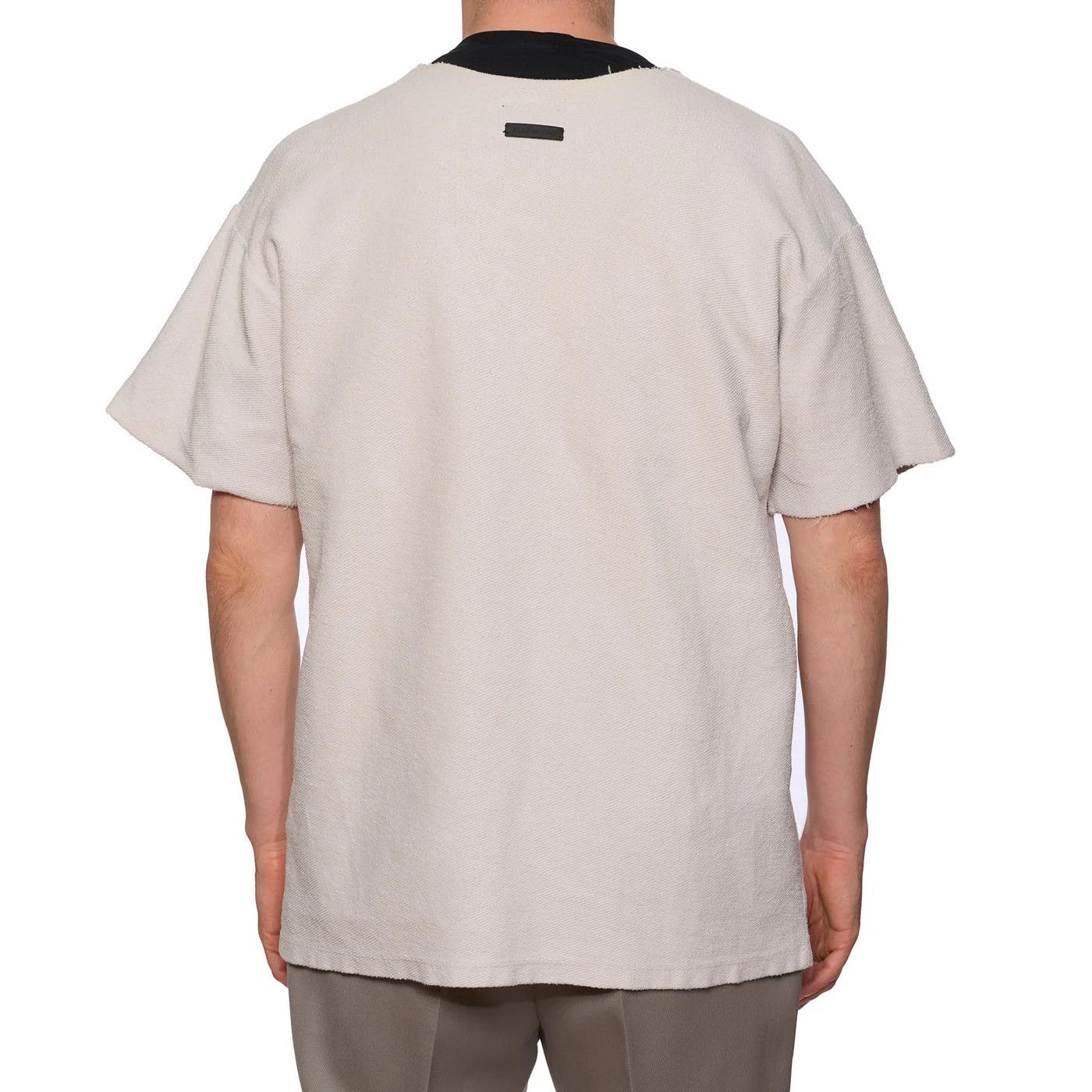 Fear of God FEAR OF GOD Inside Out Terry Beige Cotton T-Shirt Size US M / EU 48-50 / 2 - 3 Thumbnail