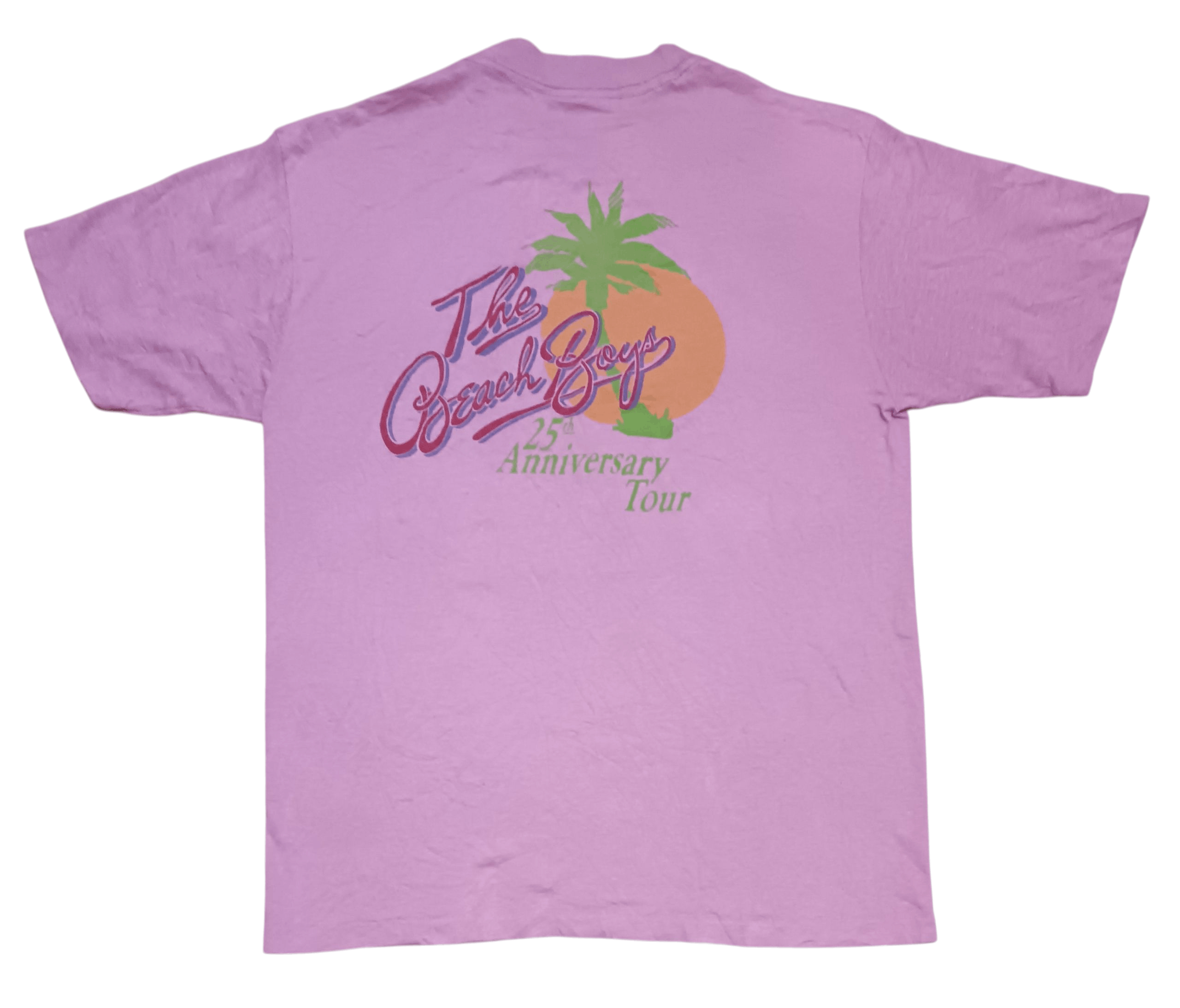 Band Tees VINTAGE 80s THE BEACH BOYS 25TH ANNIVERSARY TOUR SHIRT Size US L / EU 52-54 / 3 - 2 Thumbnail