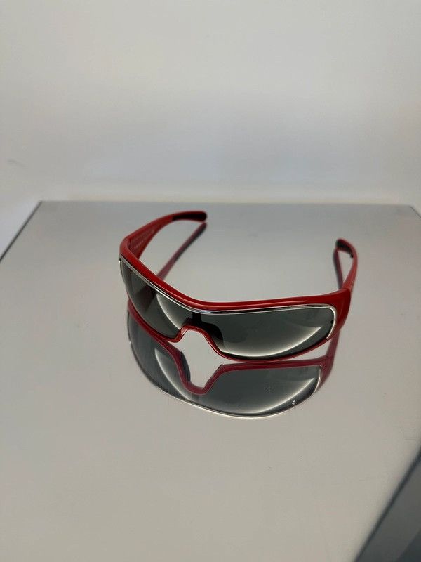 Prada PRADA Sunglassess SPS05F Star White Flame Shield Mask Fire Size ONE SIZE - 2 Thumbnail