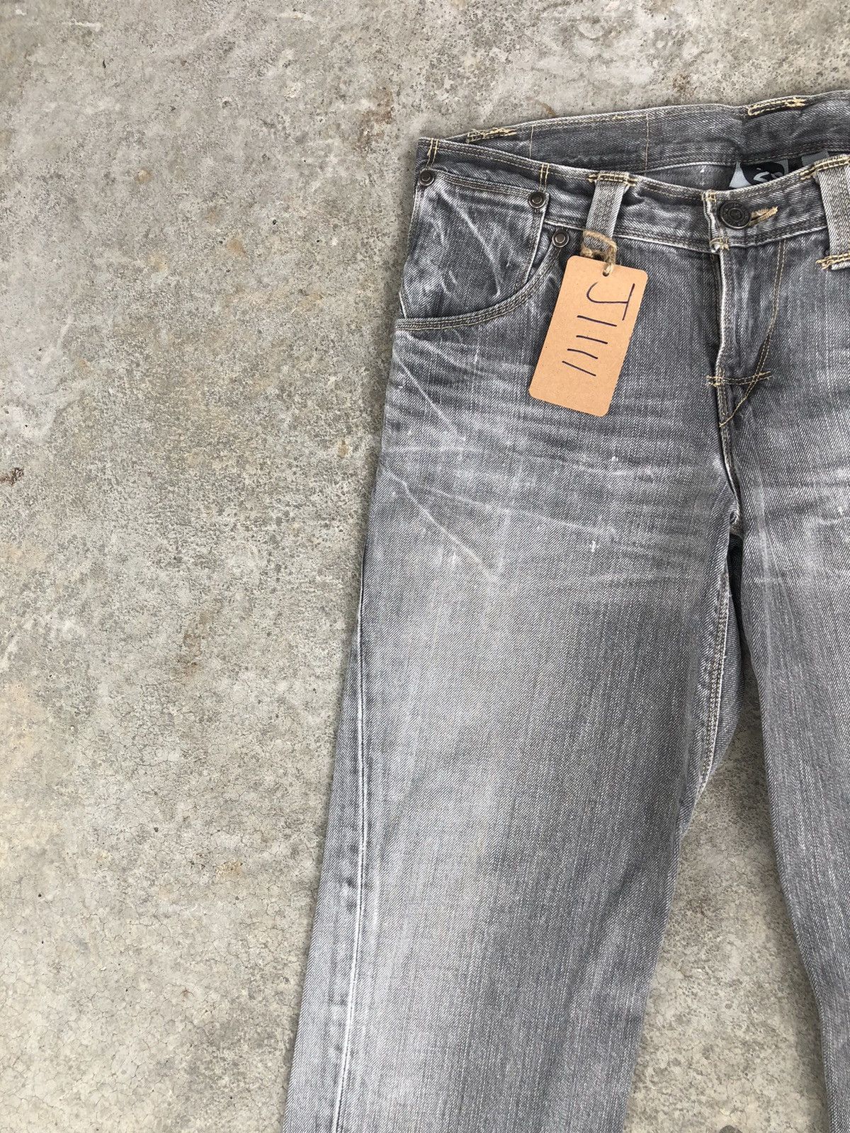 Levi's Y2k Levi’s Engineered Jeans Distressed Denim Size US 31 - 4 Thumbnail