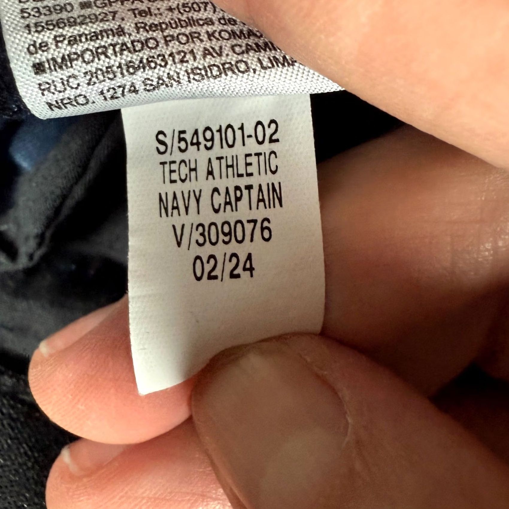 Old Navy Old Navy Athletic Chino Pants Men 28x30 Navy Captain Built-In Flex Zipper Pocket Casual Chinos Size US 28 / EU 44 - 7 Thumbnail