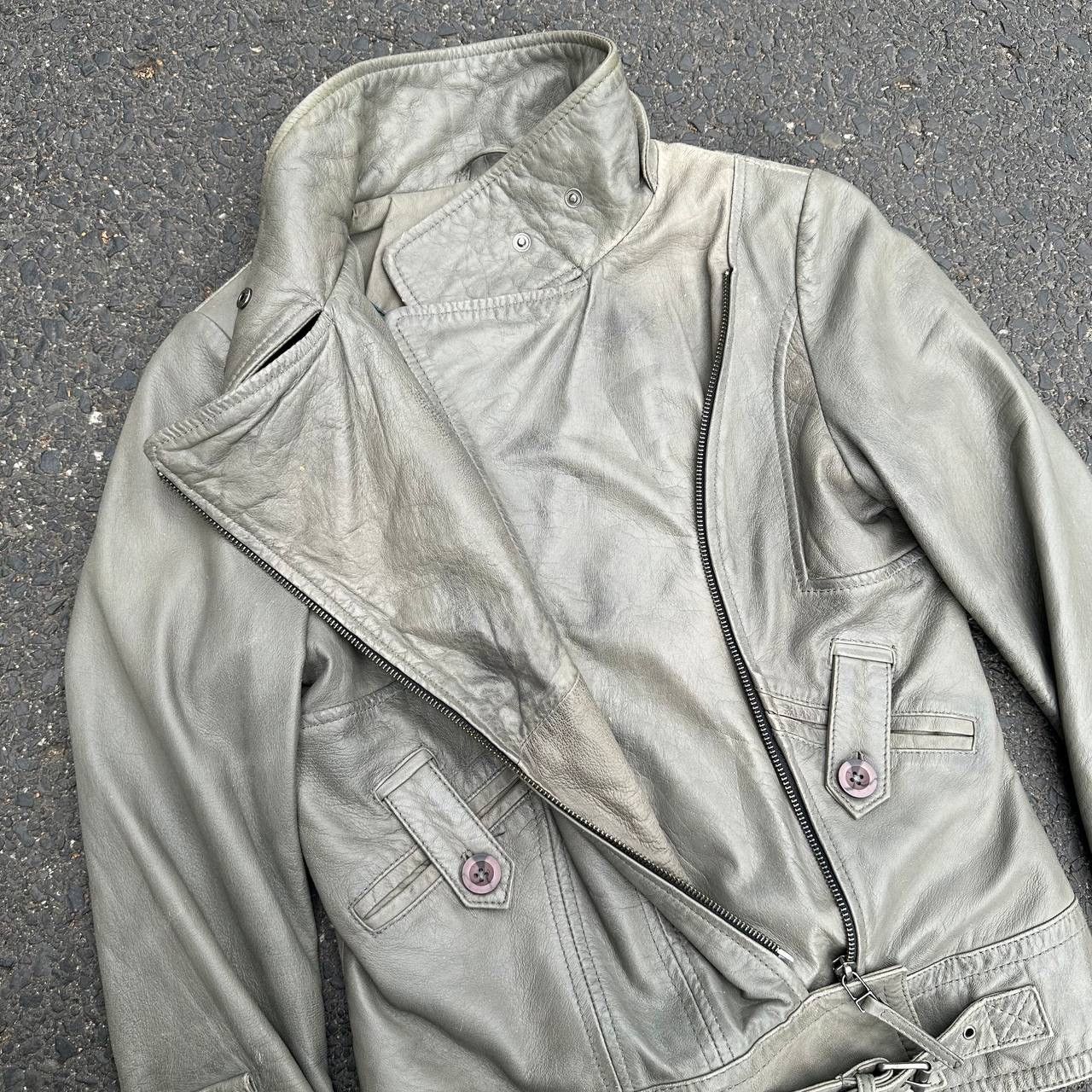 Other grey eco leather jacket Size S / US 4 / IT 40 - 5 Thumbnail