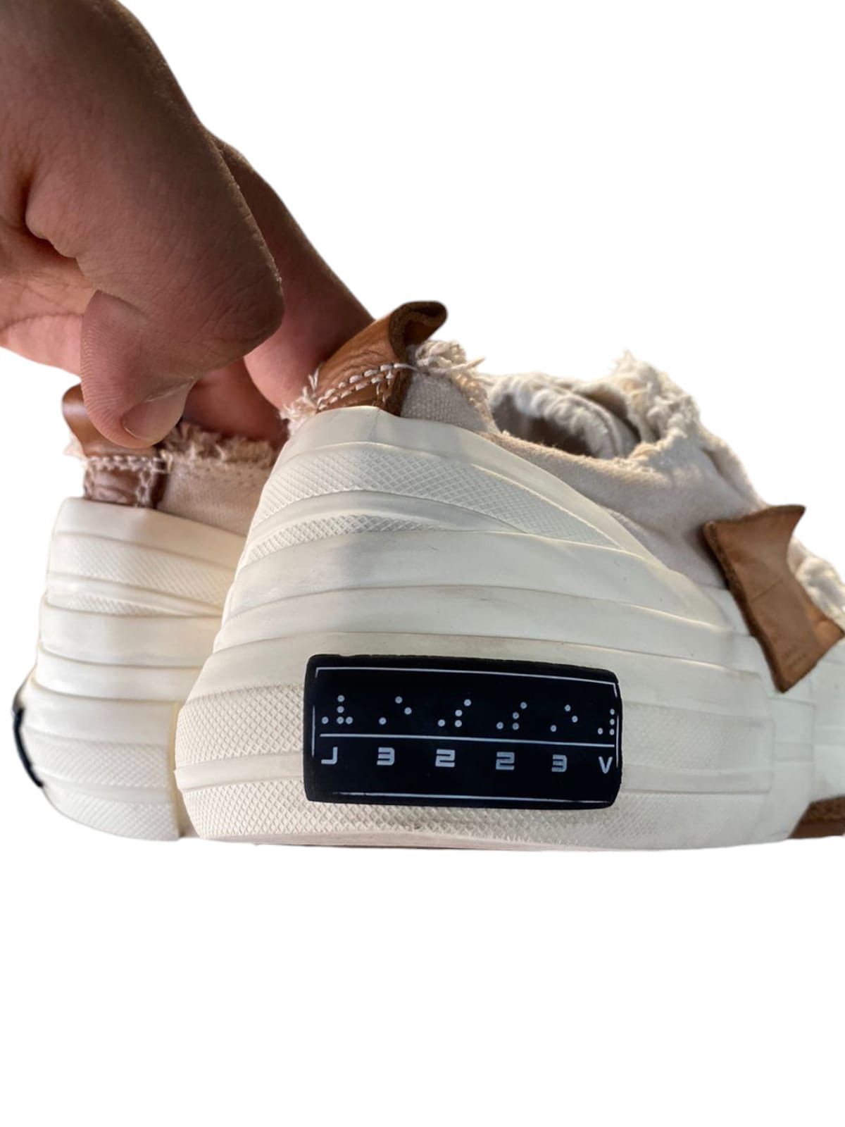 xVESSEL Xvessel G.O.P low all white canvas sneaket Size US 8 / IT 38 - 9 Thumbnail