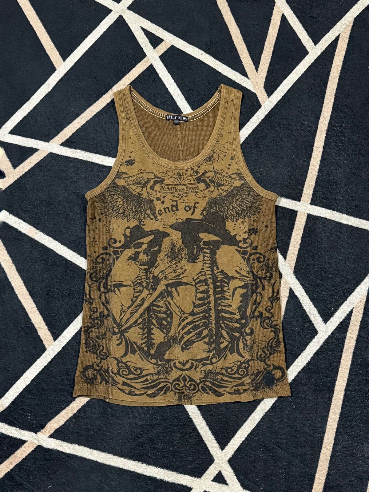 If Six Was Nine If Six Was Nine “Mud Max” Damaged Tank Top | Grailed