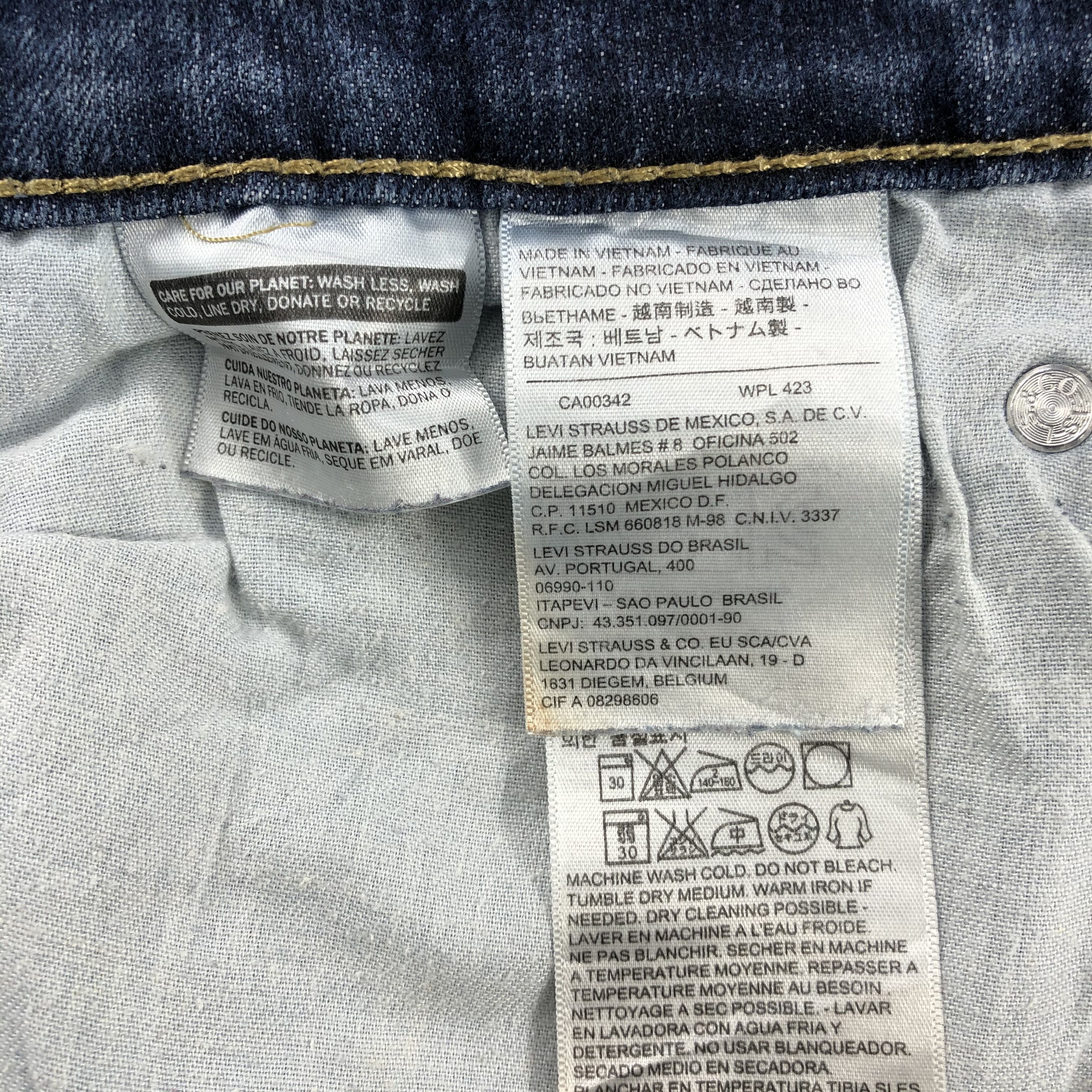 Levi's × Vintage Vintage Blue Wash Levis 505 Jeans-JM2468 Size US 33 - 16 Thumbnail