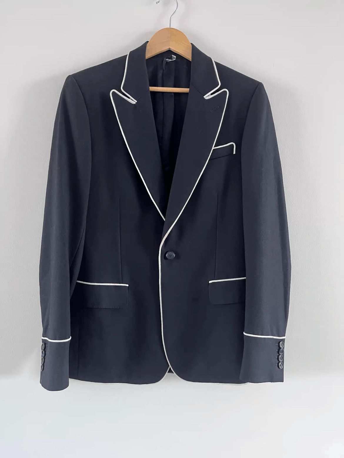 Dior Sz 48 Dior Homme 06AW White Lining Jacket Size US M / EU 48-50 / 2 - 1 Thumbnail