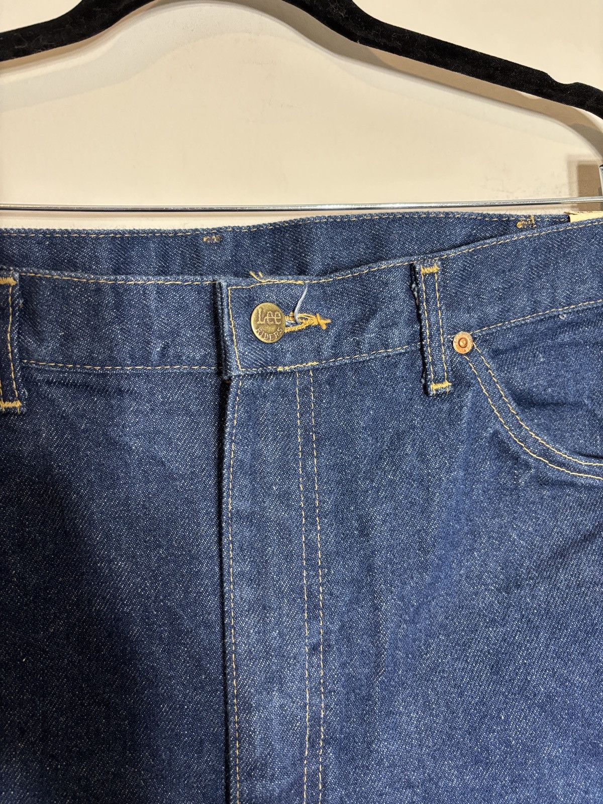 Lee NOS Vintage Lee Riders 40x32 Straight Leg Union Made USA Size US 40 / EU 56 - 3 Thumbnail