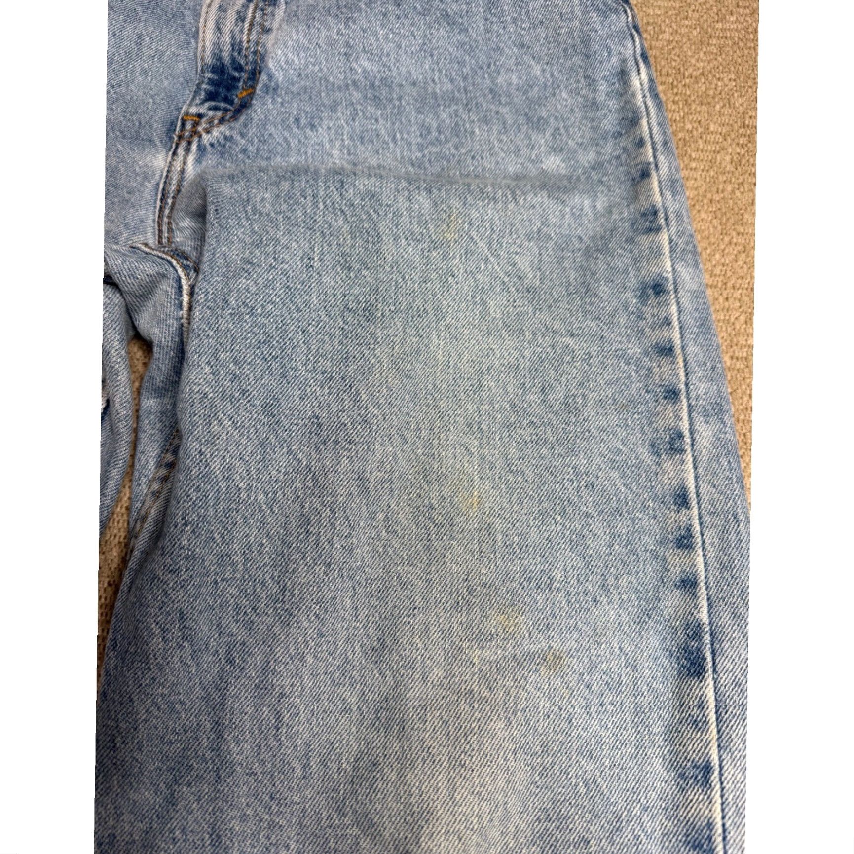 Levi's VINTAGE Levi's 560 Jeans Men 560 Loose Fit Light Wash Denim Straight Leg 31x31 Blue Mens Regular 30x31 Size US 31 - 7 Thumbnail