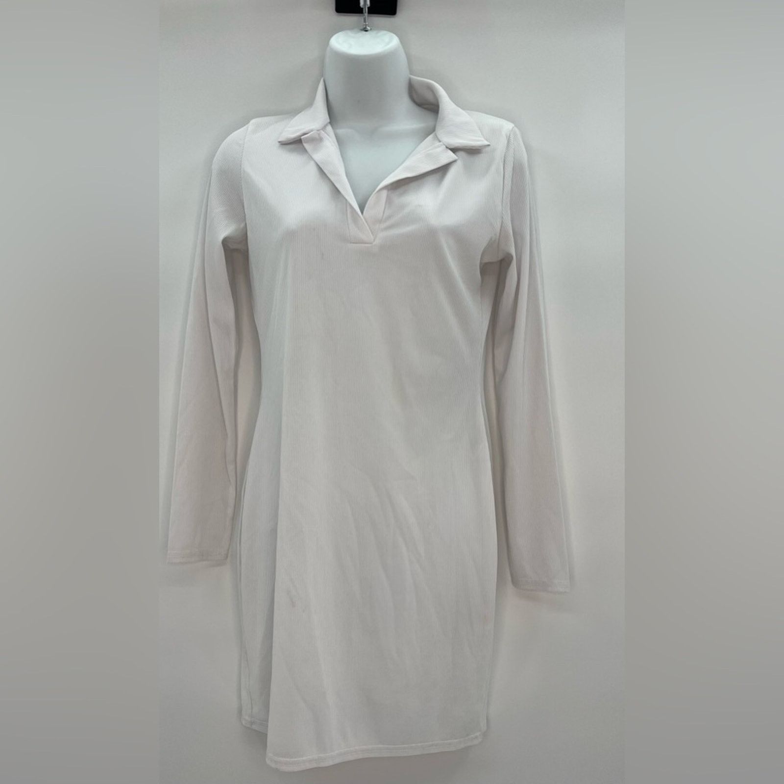Boohoo BOOHOO RIB KNIT MINI DRESS Sz 8 Size M / US 6-8 / IT 42-44 - 3 Thumbnail