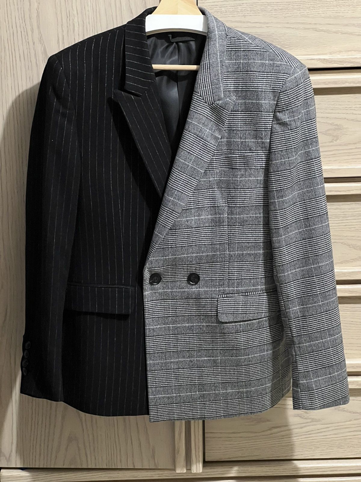 Juun.J JUUN.J Deconstructed Split Blazer – Size S Size 38S - 1 Thumbnail