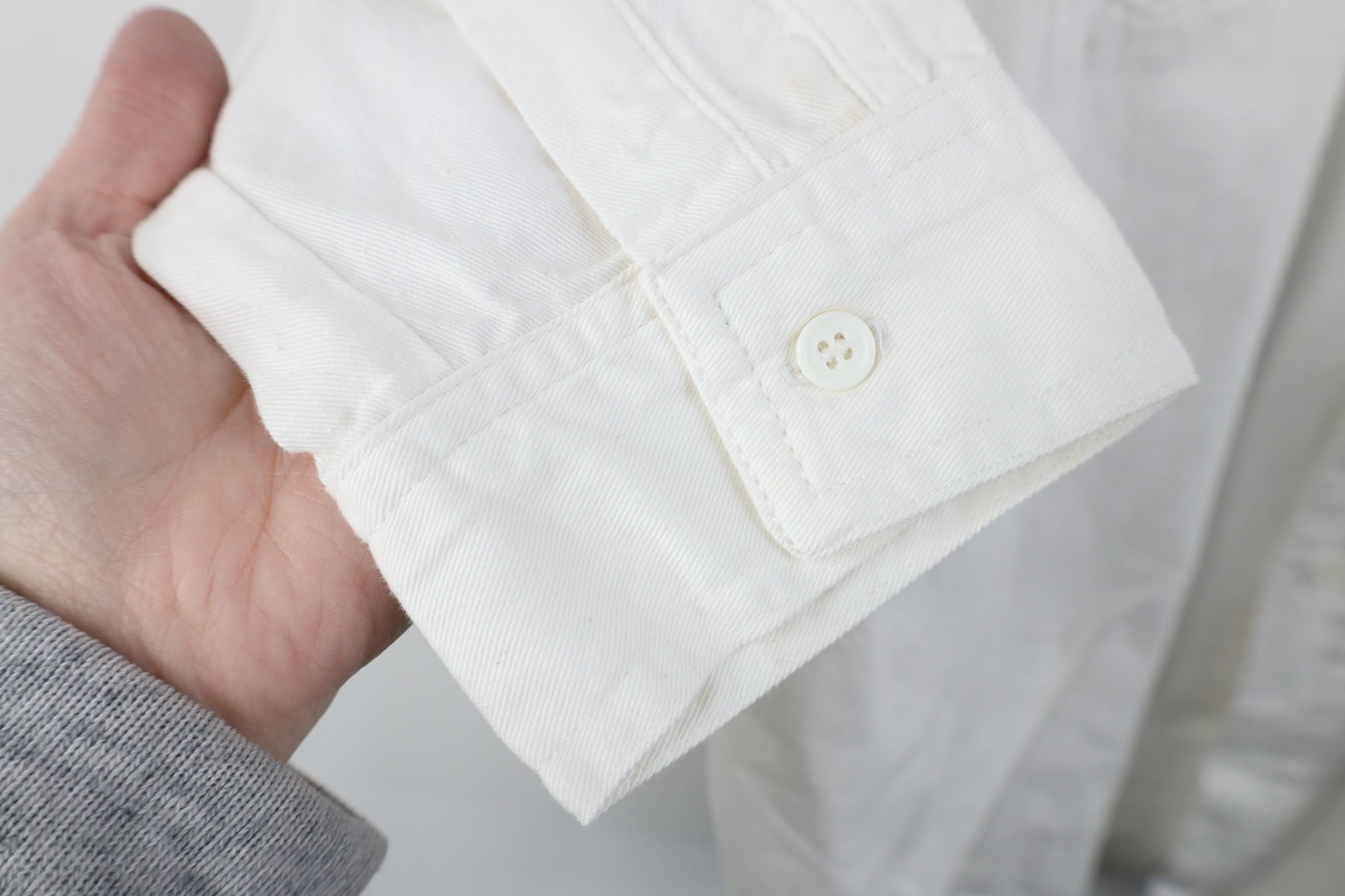 Vintage Deadstock Vintage 90s Streetwear Denim Jean Button Shirt Size US M / EU 48-50 / 2 - 11 Thumbnail